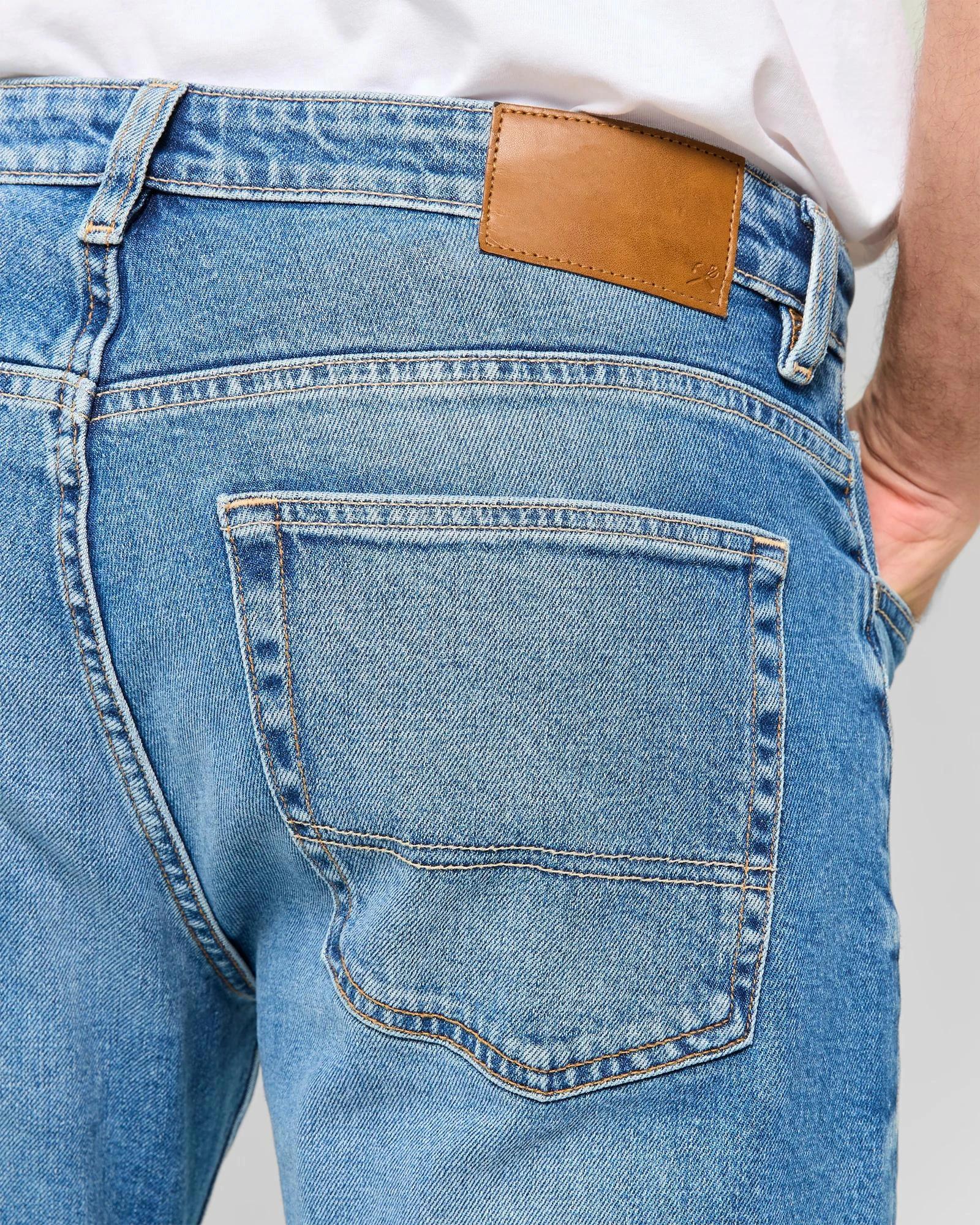 5 Target Denim Straight Fit Denim Jeans BLUE FADE, 5 of 5