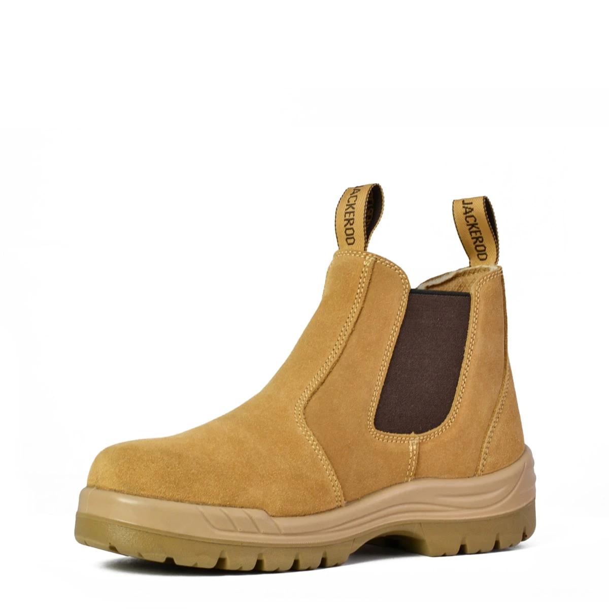 4 Slip On Work Boots WHEAT, 4 of 6