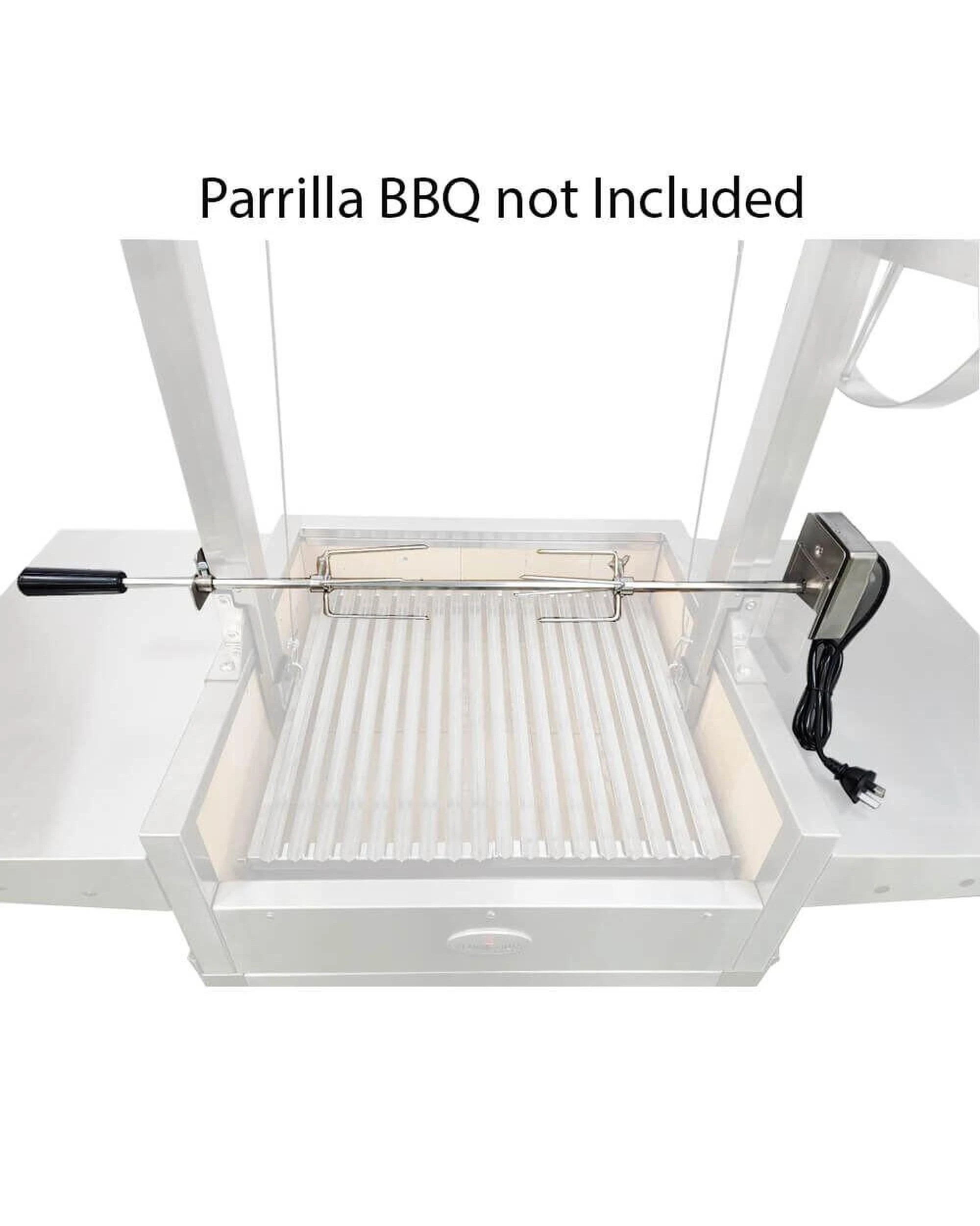 4 Flaming Coals Rotisserie Kit - Suits Parrilla BBQ PAR610CP & PAR610SR, 4 of 7