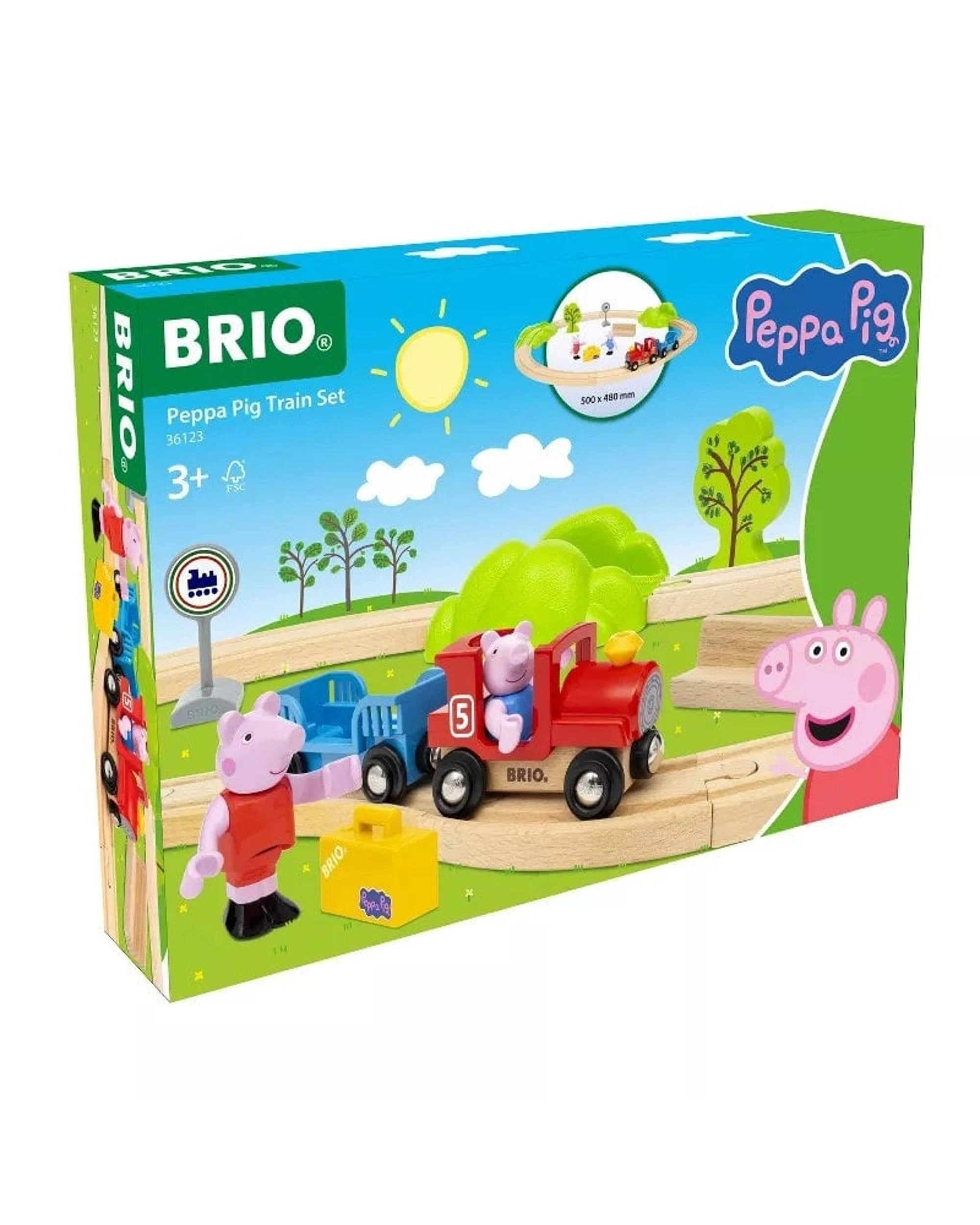 8 Brio Peppa Pig 18 Pieces Train Set, 8 of 8