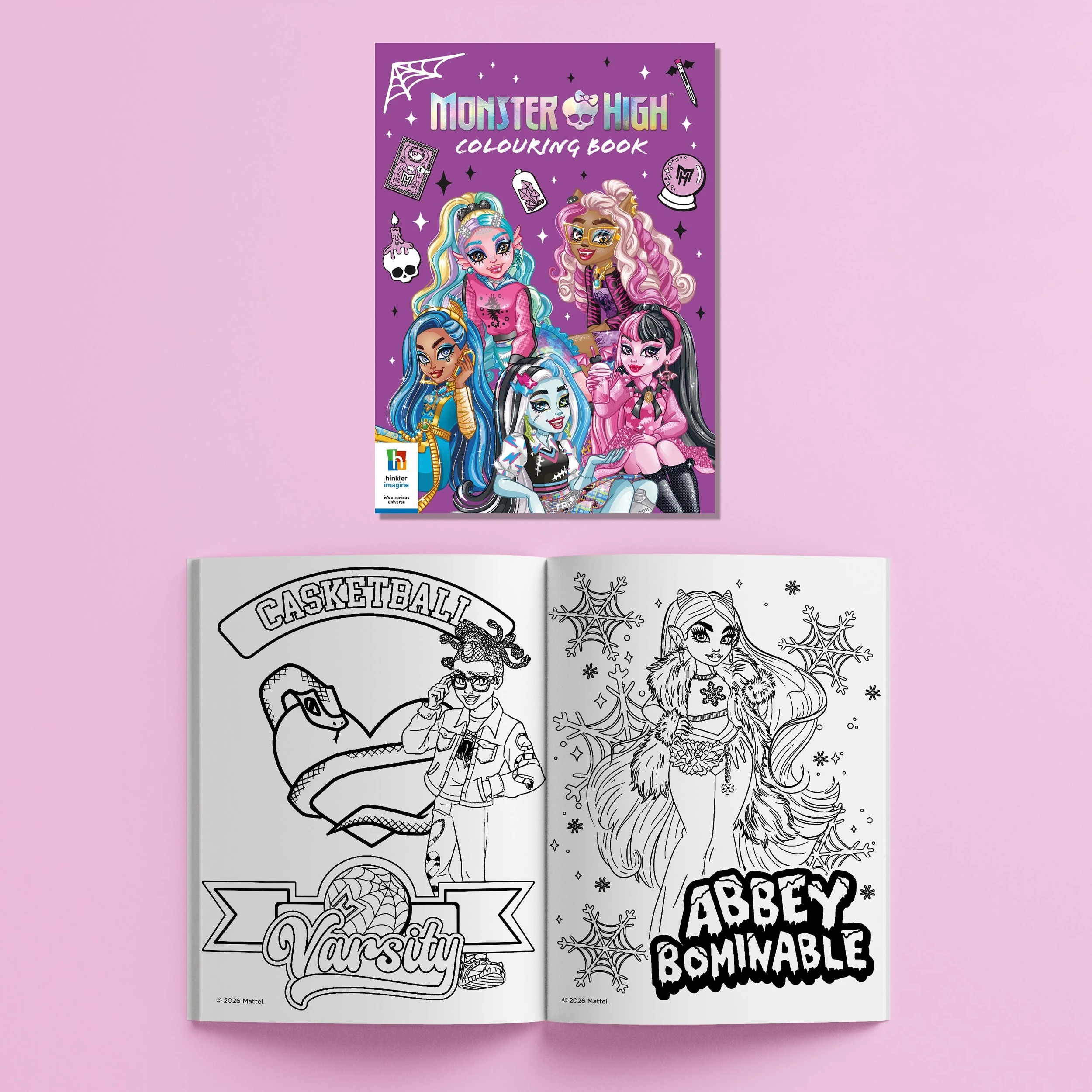 6 Kaleidoscope: Monster High Colouring Carry Case - Book, 6 of 8
