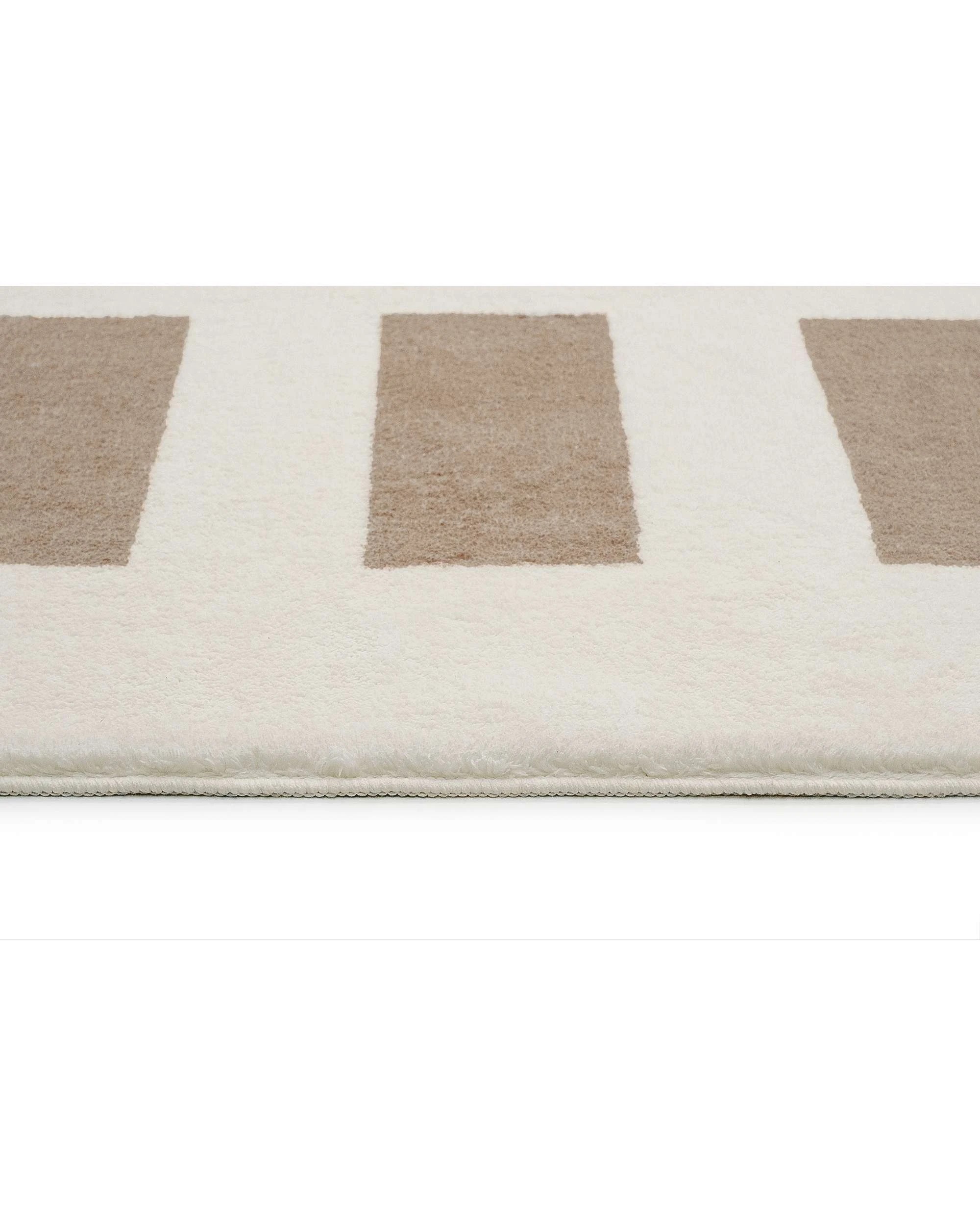 6 Loopsie Bedford Printed Washable Rug-180cm x 120cm - Brown, 6 of 9