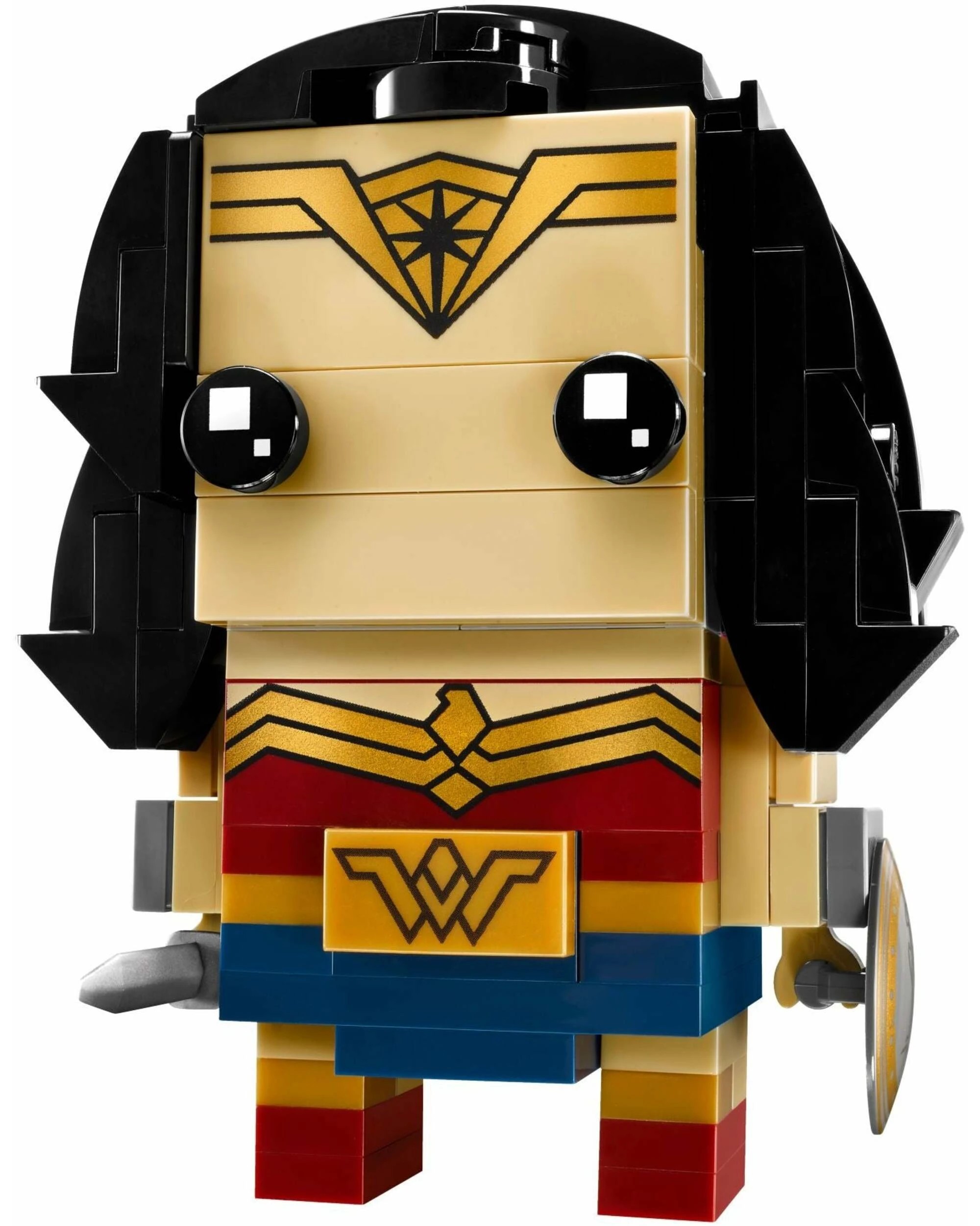 3 LEGO 41599 Wonder Woman BrickHeadz Building Kit, 3 of 3