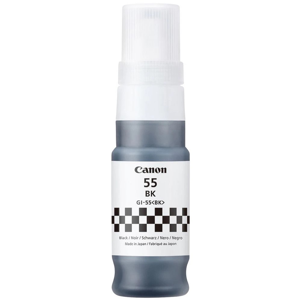1 Canon GI-55 Ink Bottle Black, 1 of 3