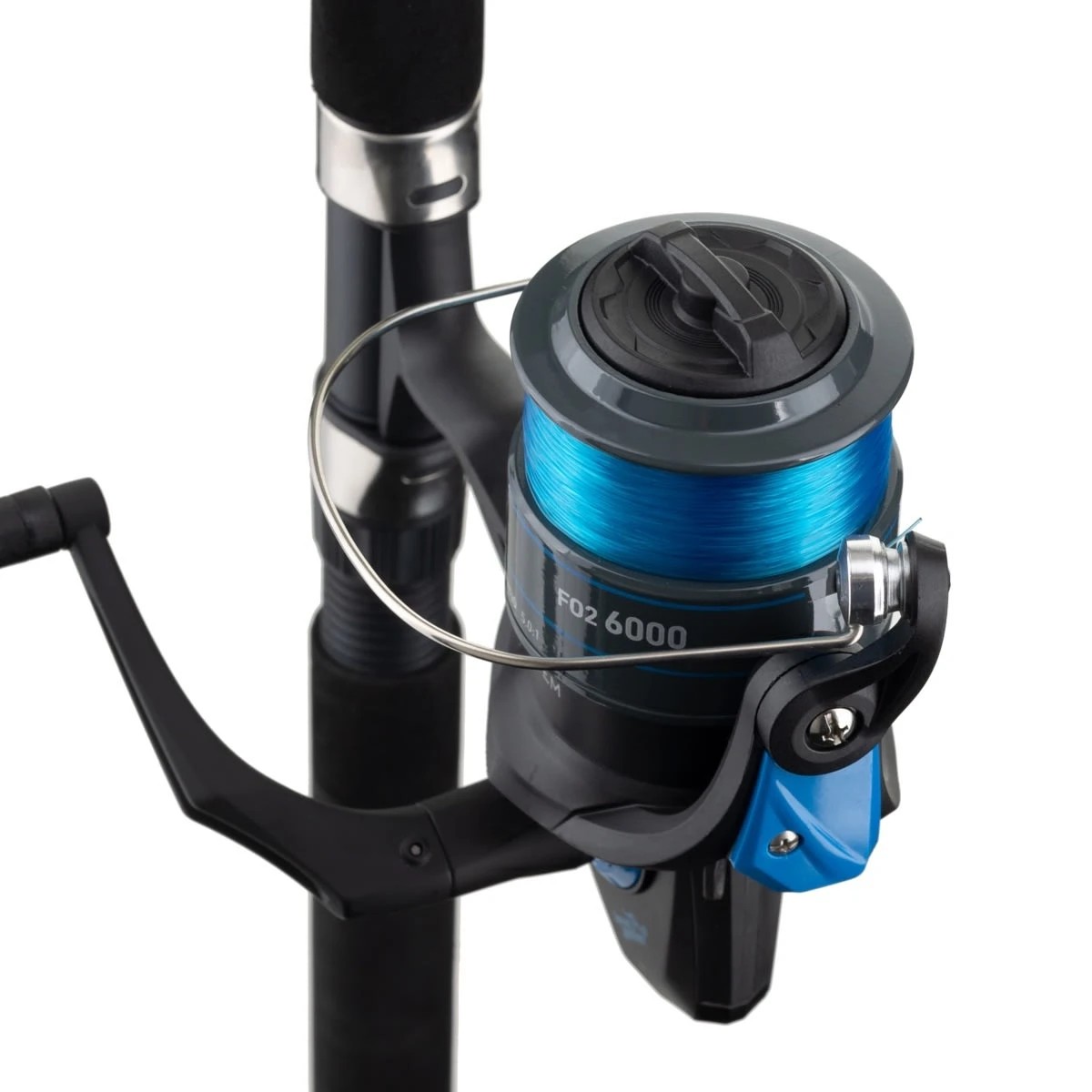 2 Jarvis Walker Focus Series 2 General Purpose Combo - 8ft., Black and Blue, 2 of 8