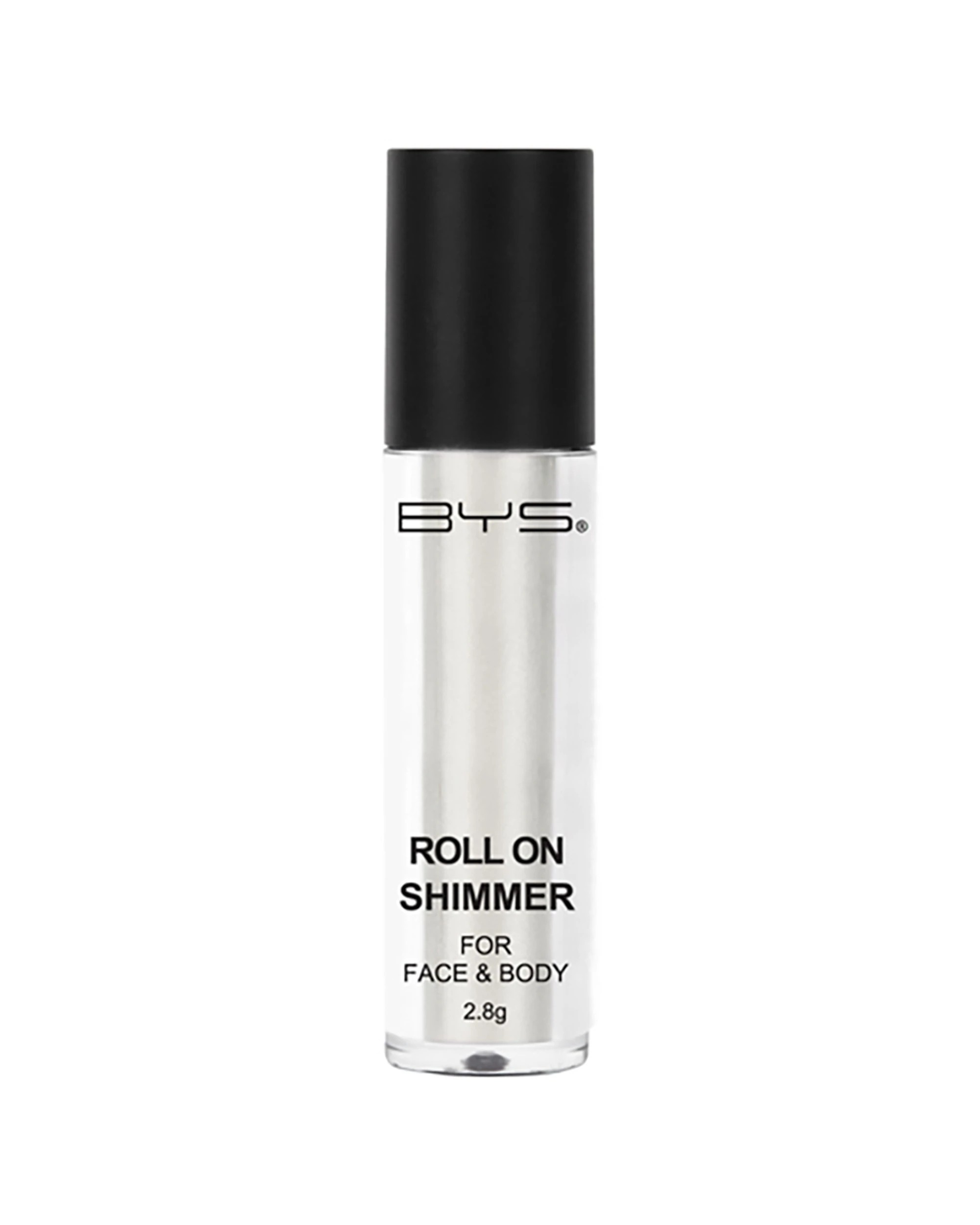 1 BYS Roll On 2.8g Shimmer Face/Body Makeup Cosmetic Snow - White, 1 of 1