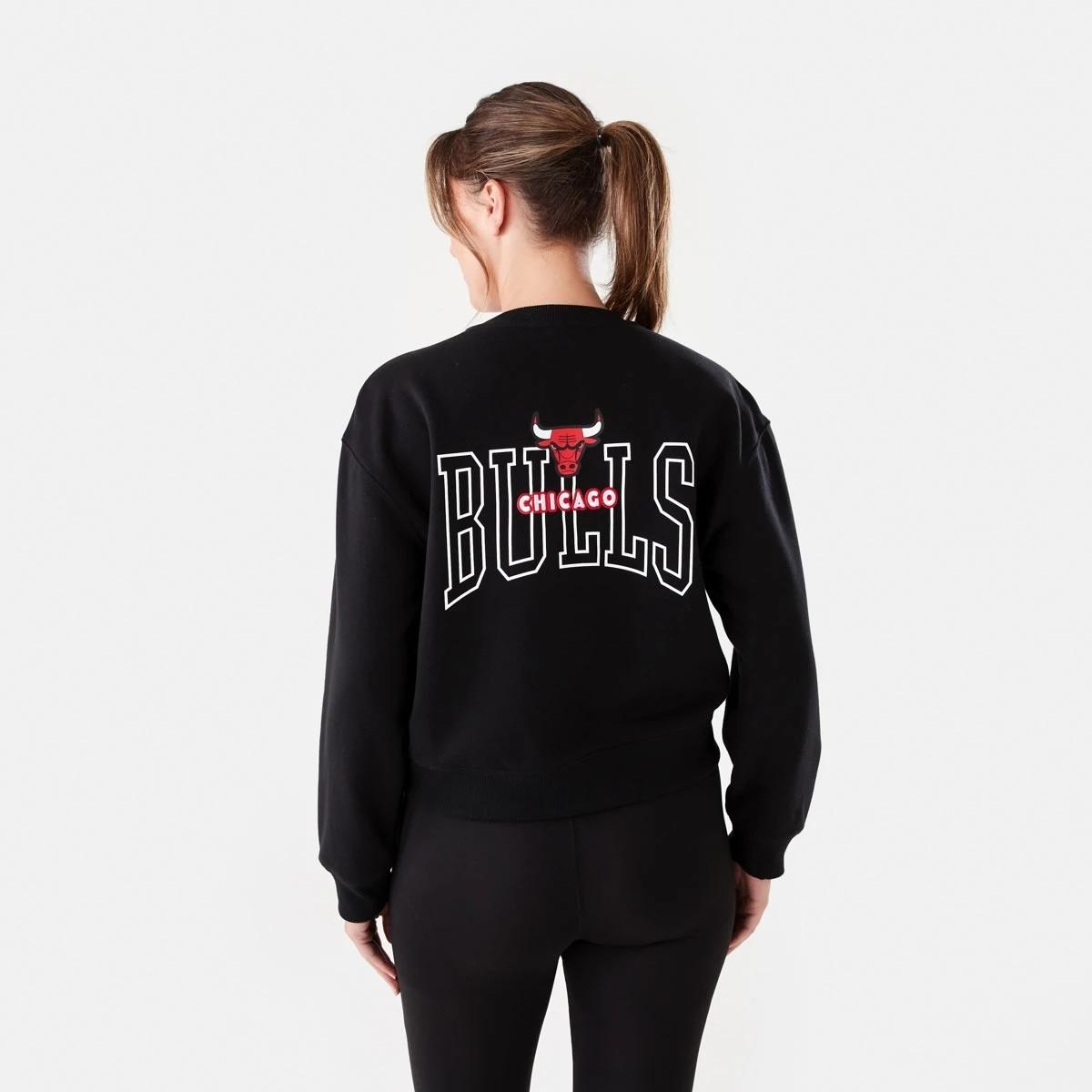 3 Official NBA Adult Lounge Crew Neck Pullover Bulls 7c3v, 3 of 6
