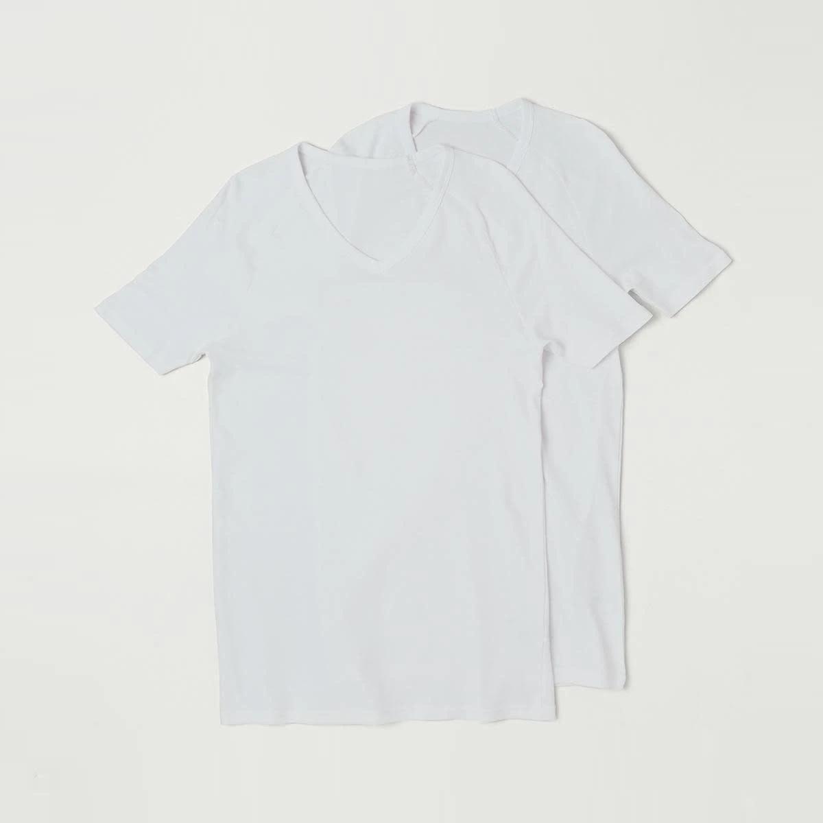 5 2 Pack Raglan Sleeve V-Neck Tee WHITE, 5 of 9