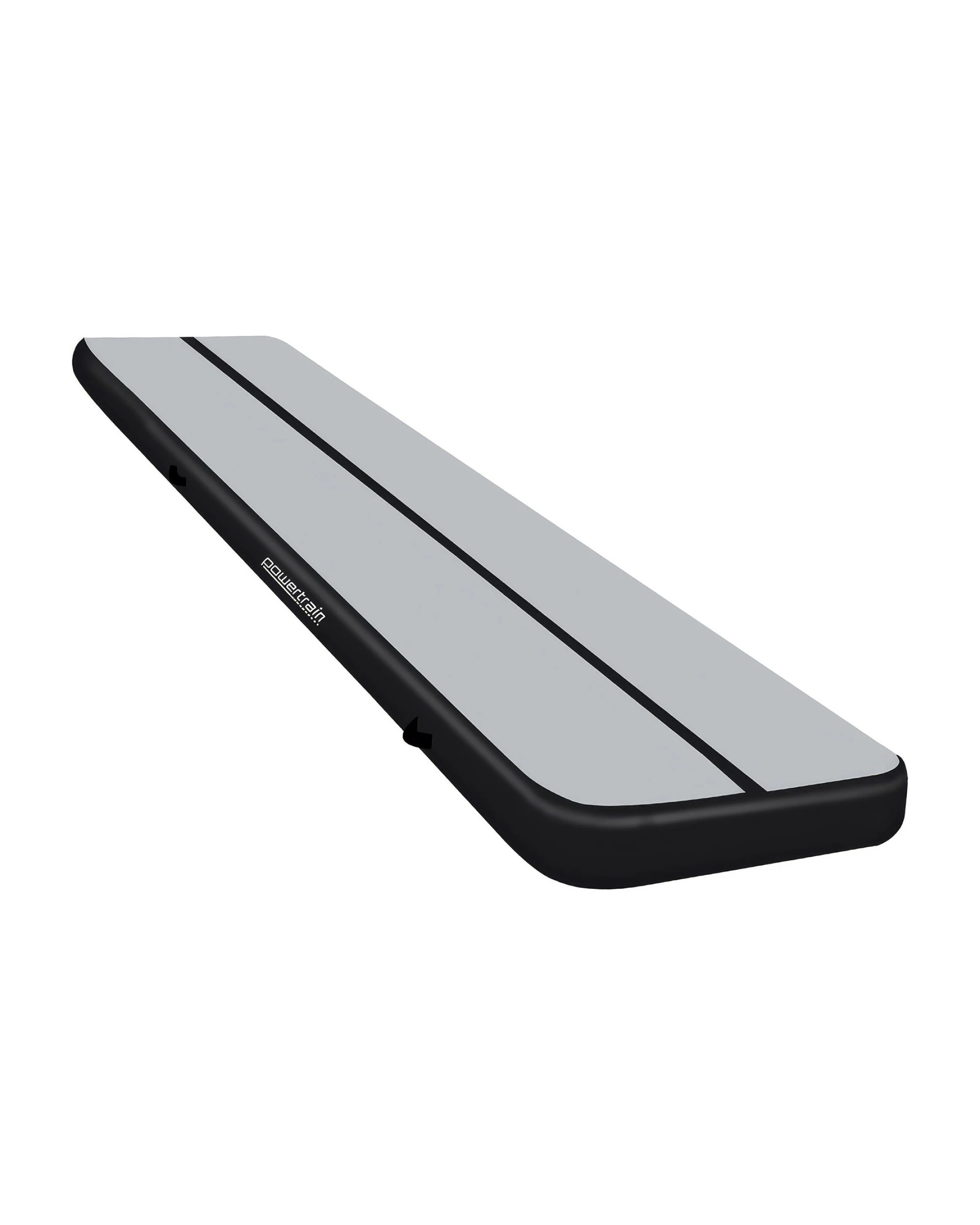 1 Powertrain 4M 20cm Air Track Gymnastics Tumbling Airtrack Exercise Yoga Mat Balance Beam Inflatable - Black, 1 of 5