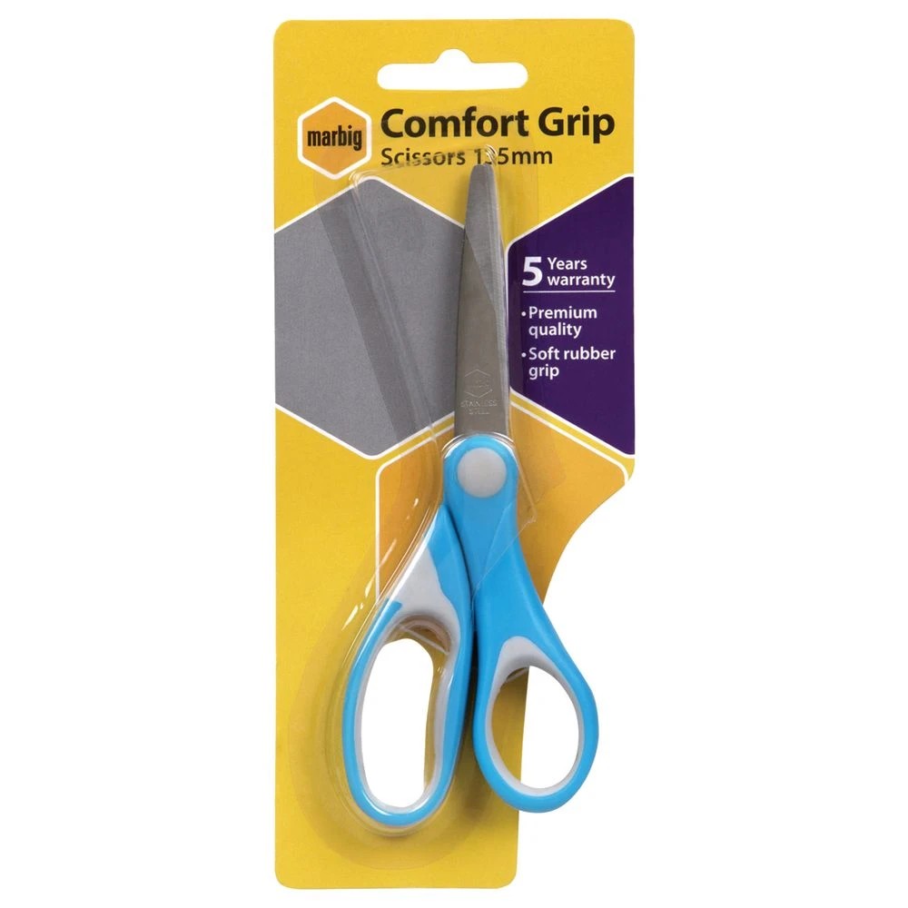 9 Marbig Comfort Grip Scissors No.5, 9 of 10
