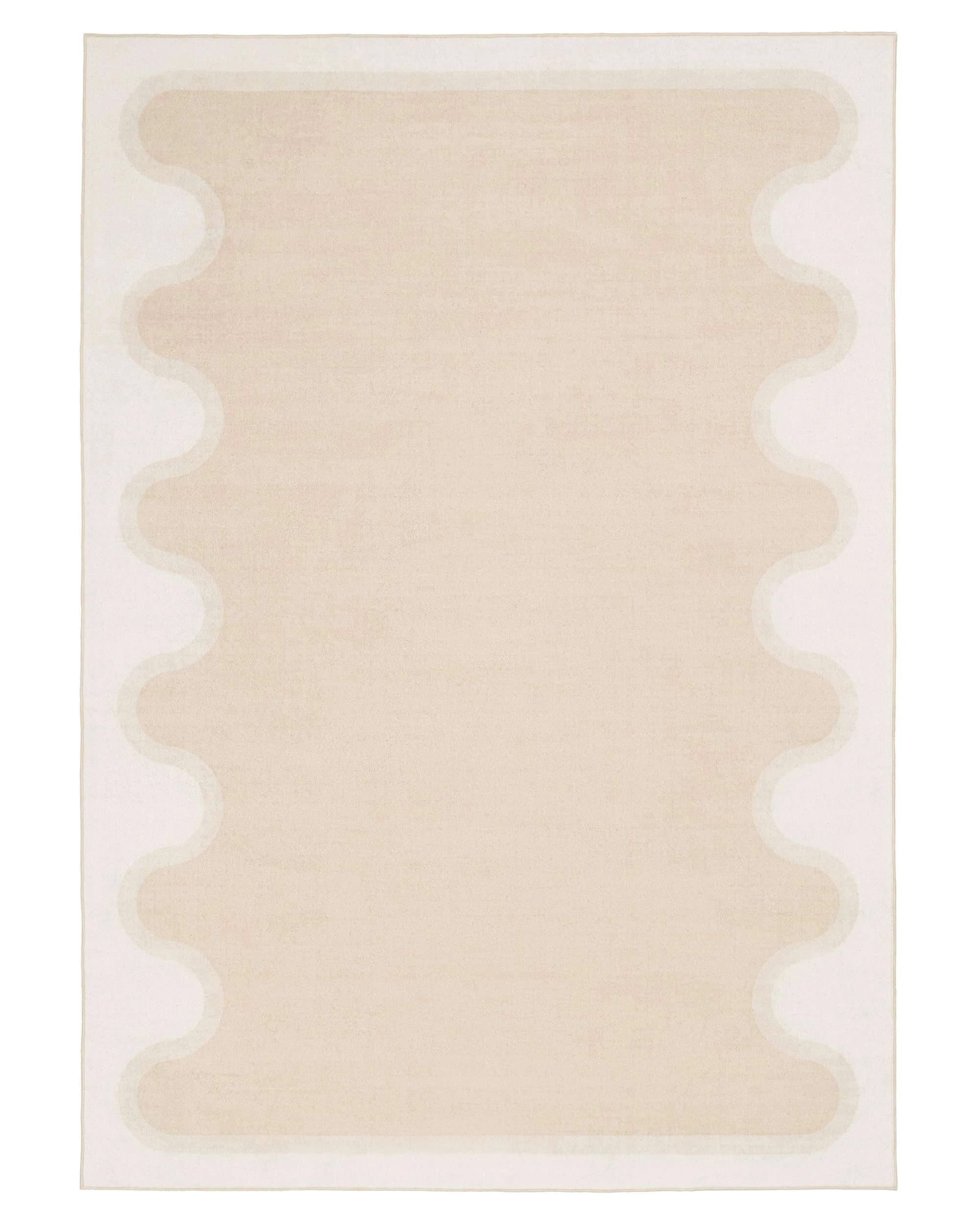 1 Loopsie Hanauma Washable Rug-230cm x 160cm - Beige, 1 of 8