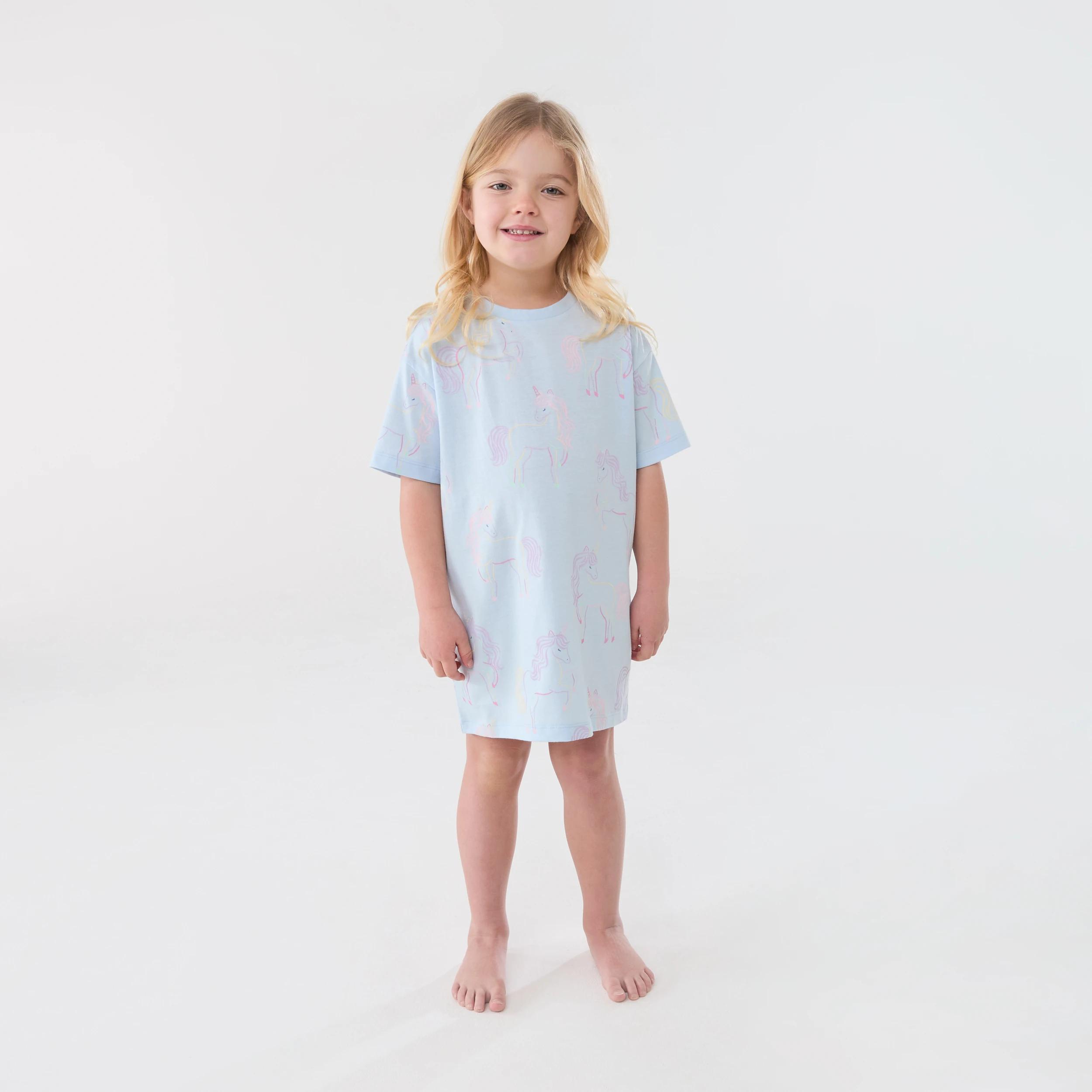 5 Nightie BLUE UNICORN, 5 of 8