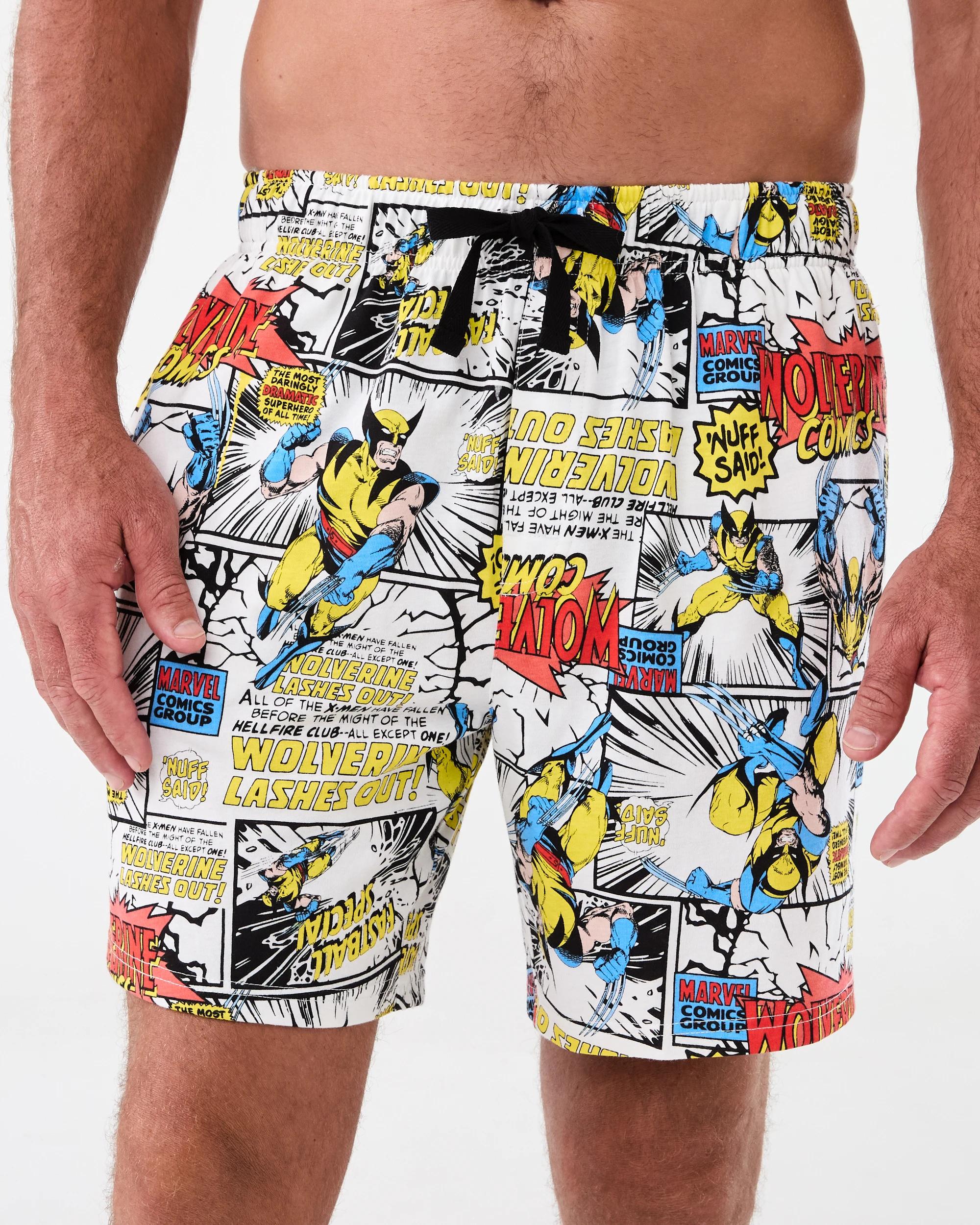 1 Wolverine License Sleep Shorts Wolverine, 1 of 7