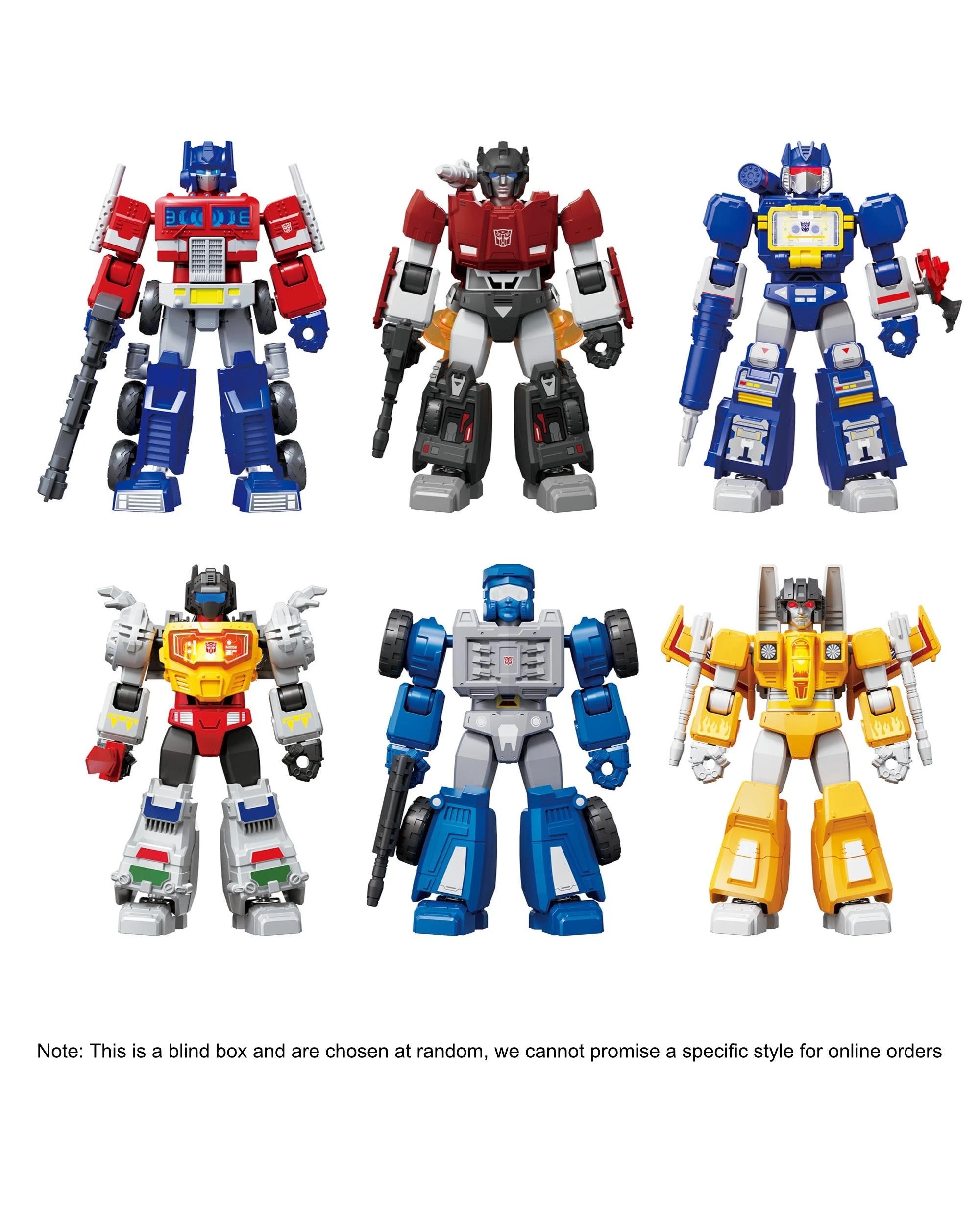 2 Blokees Transformers Shining Version 02 Shining 1985 Model Kit Blind Box, 2 of 3