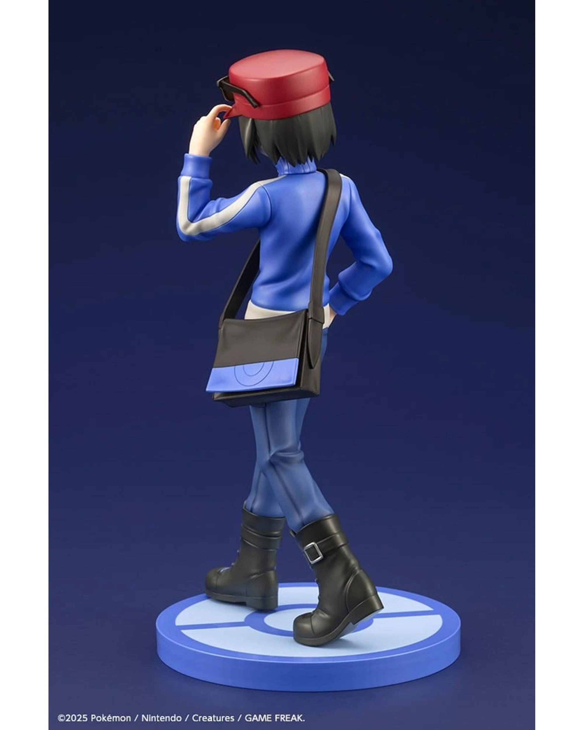 7 Kotobukiya ARTFX J Pokemon Calem with Froakie 1/8 Scale Figure, 7 of 10