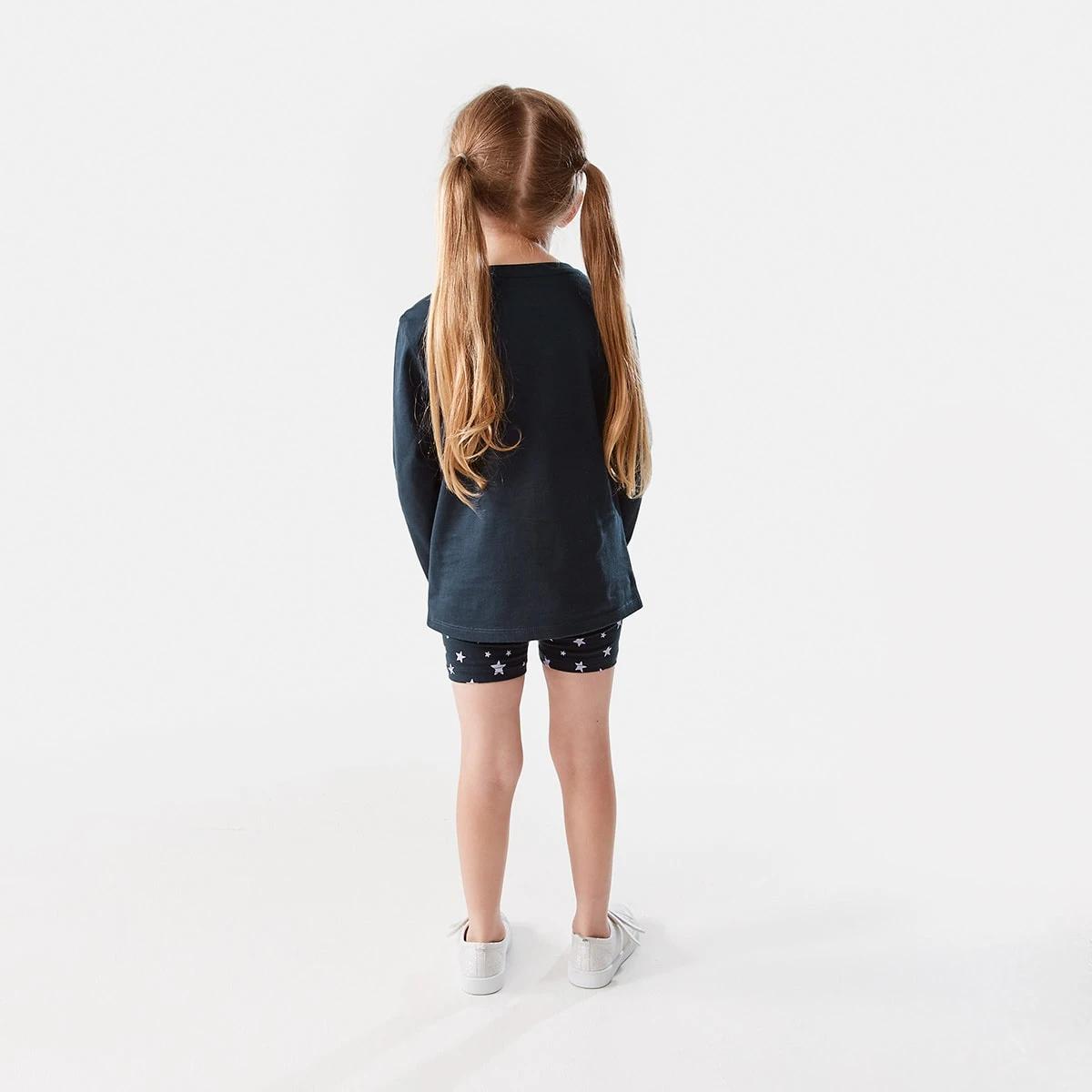 6 Long Sleeve Print T-shirt Unicorn, 6 of 8