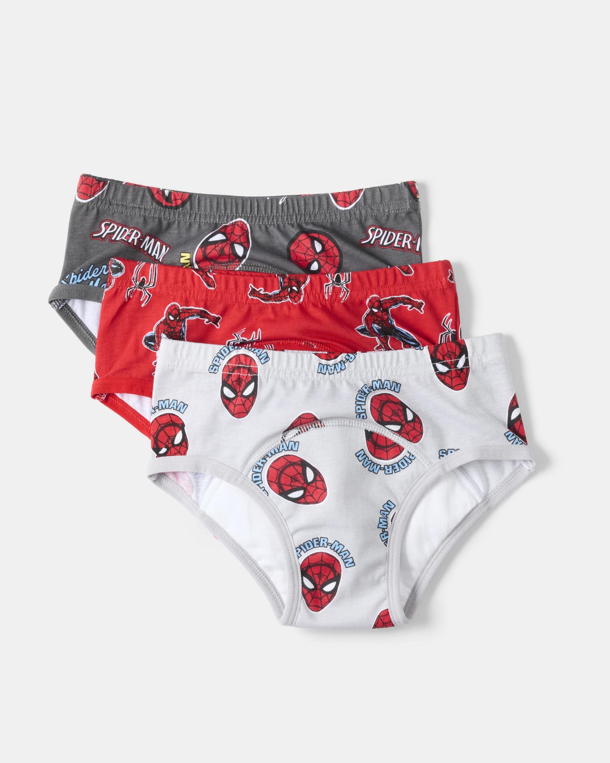 1 3 Pack Spider-Man License Training Undies Spiderman, 1 of 5