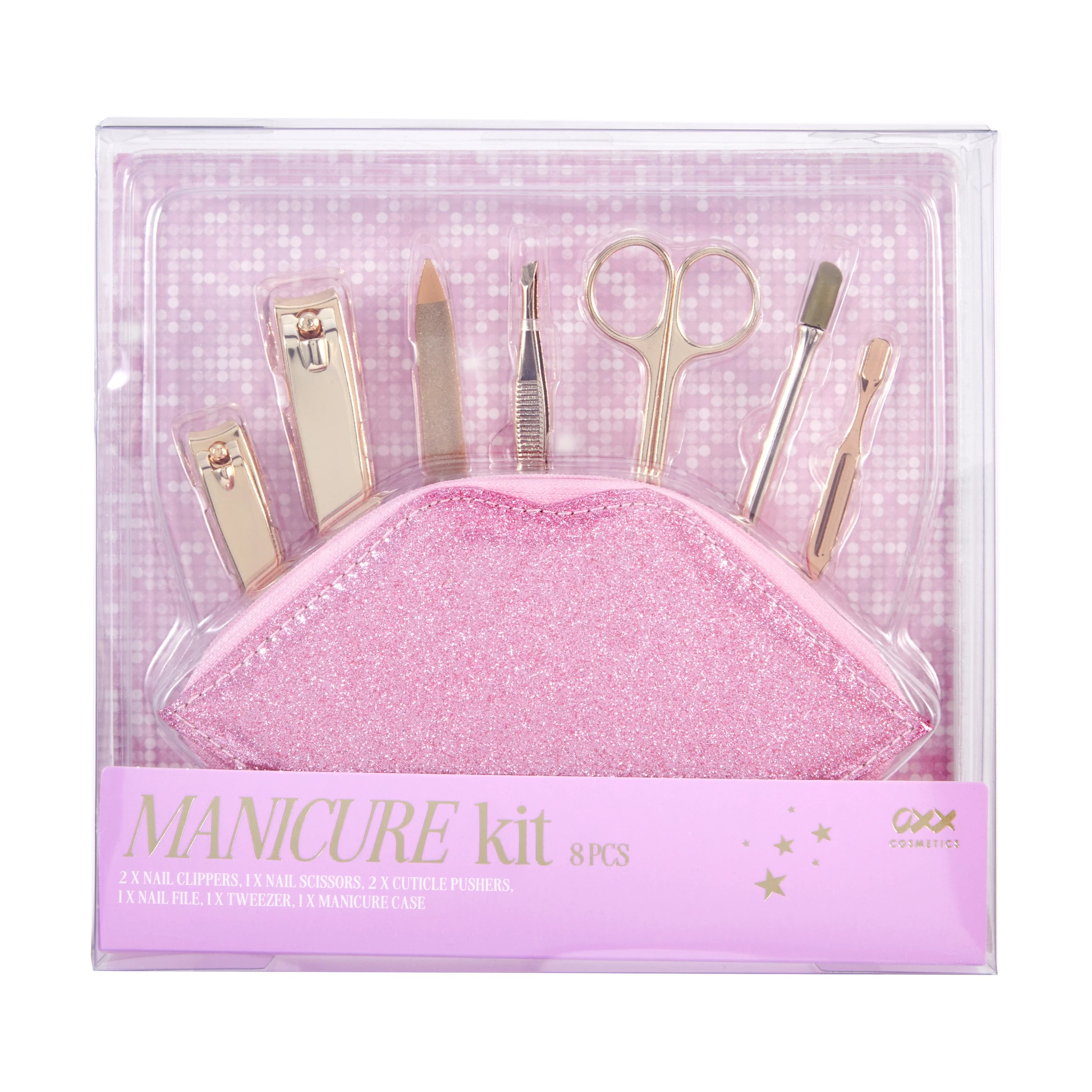 1 OXX Cosmetics 8 Piece Manicure Kit, 1 of 8