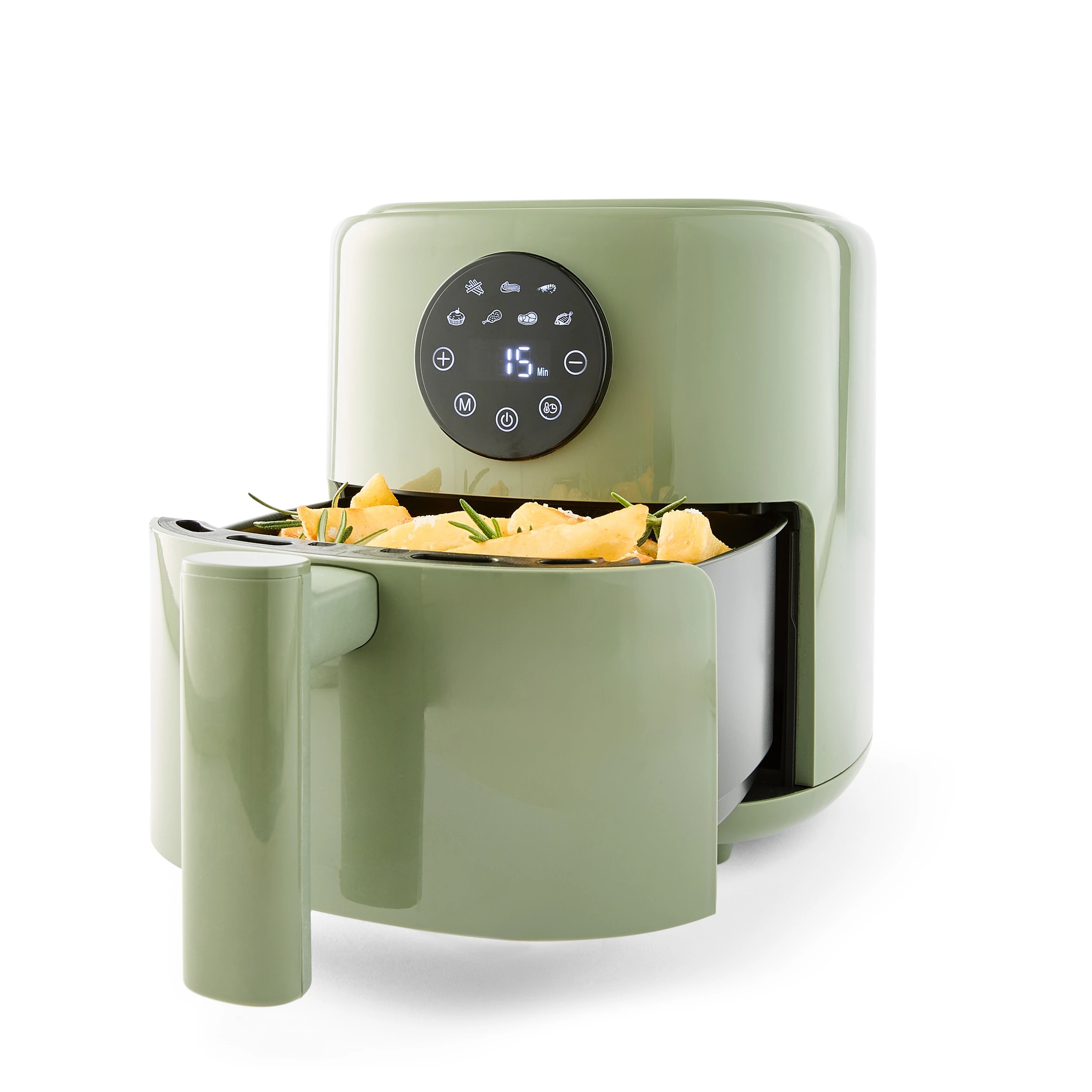 1 2L Mini Air Fryer - Green, 1 of 8