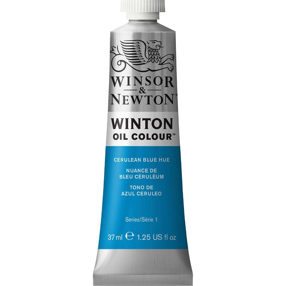 1 Winsor & Newton Winton Oil Colour 37mL Cerulean Blue Hue, 1 of 1