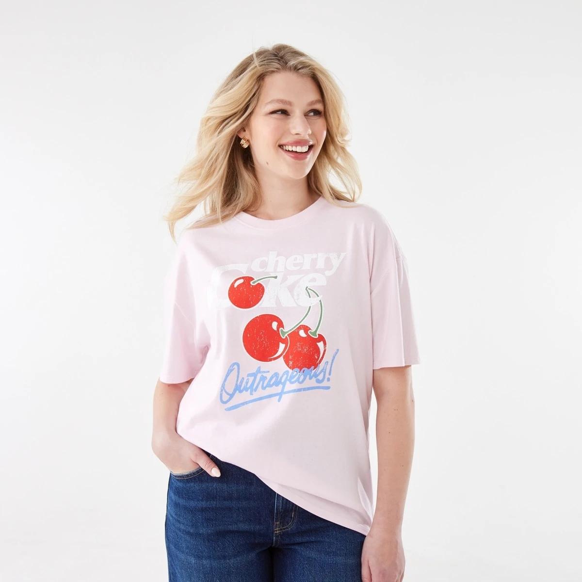 1 Cherry Coke License Short Sleeve T-shirt Cherrycoke, 1 of 6