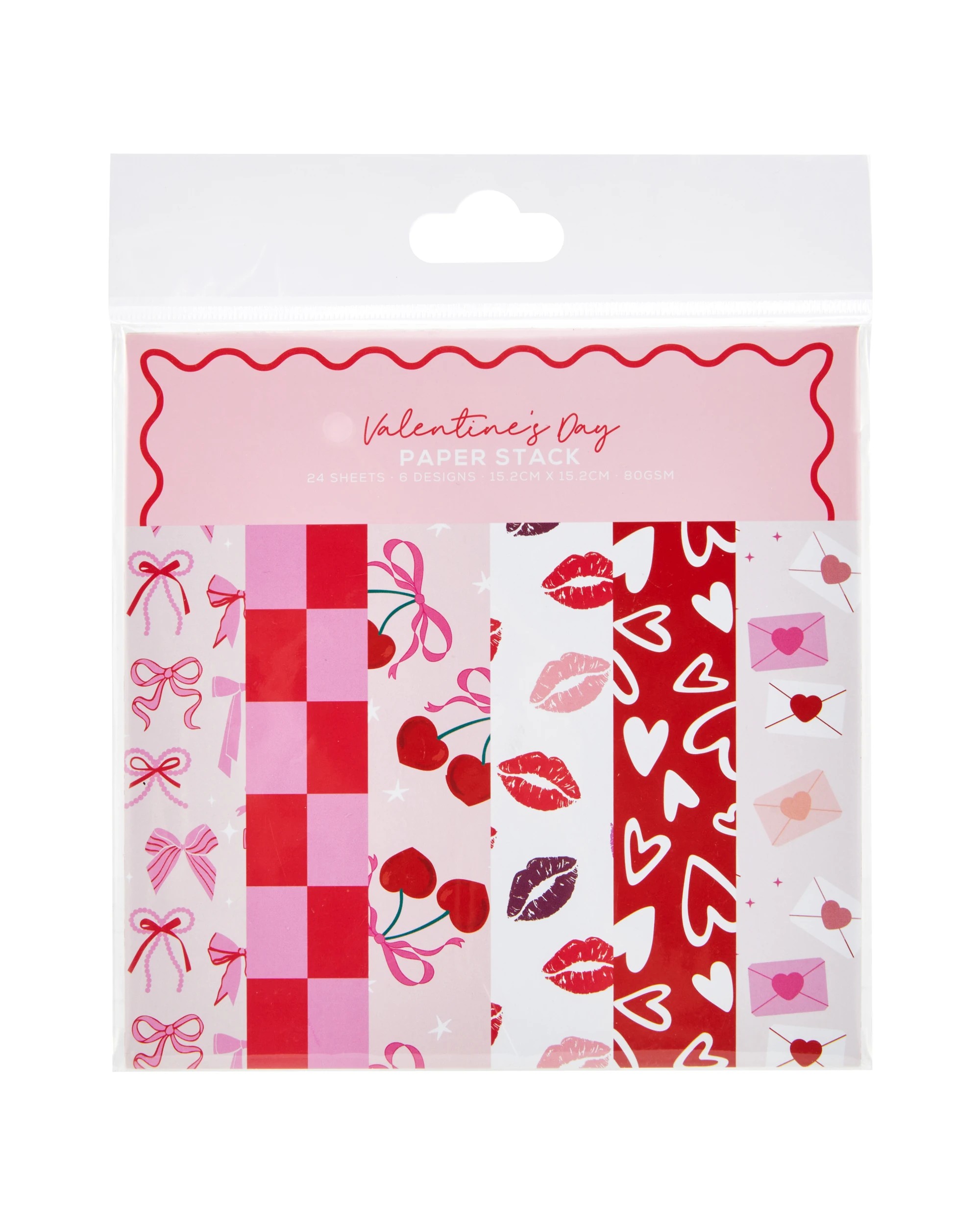 5 Valentine's Day Mini Paper Stack, 5 of 5