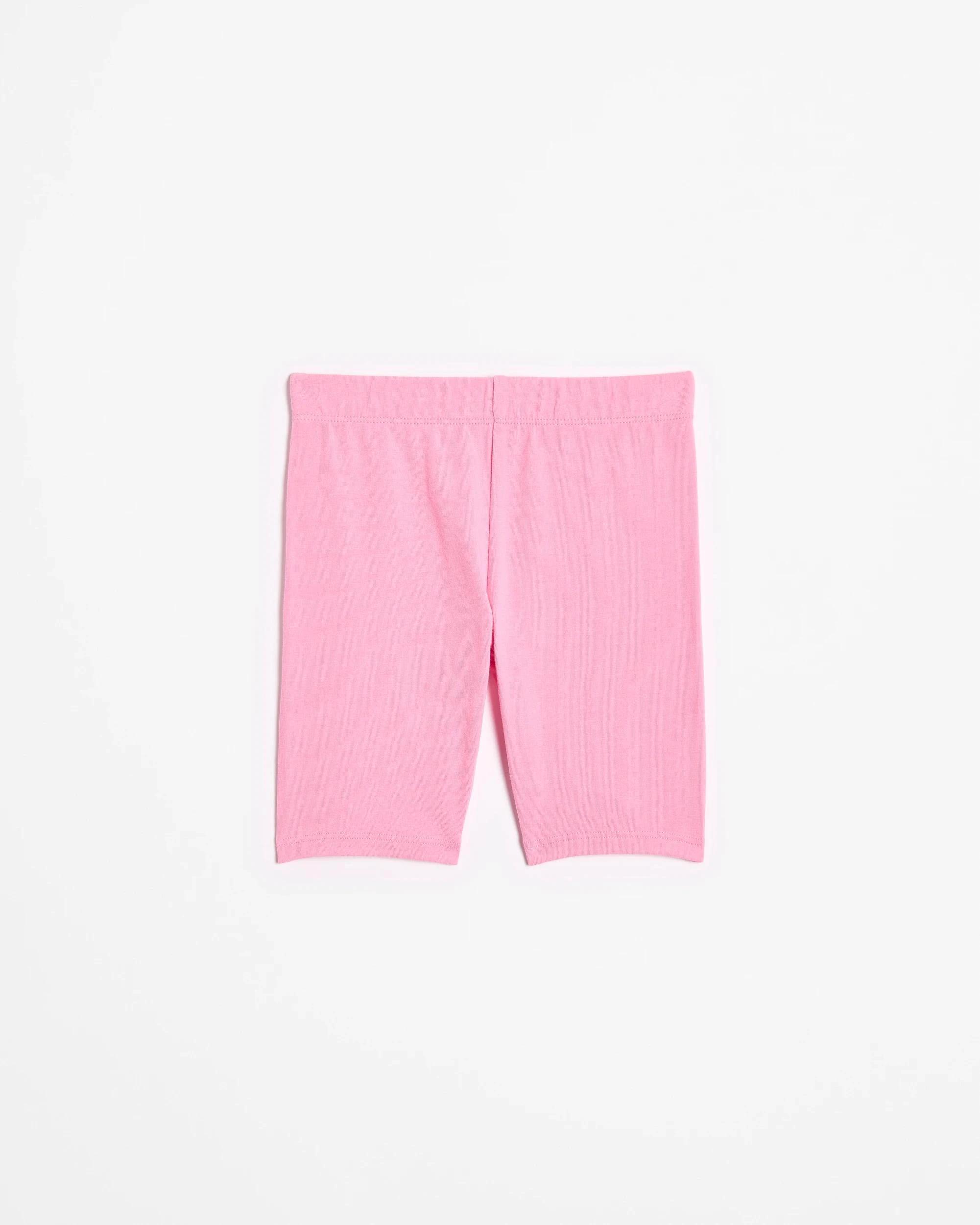 6 Target Kids Australian Cotton Bike Shorts 3 Pack PURPLE FLORAL UNICORN, 6 of 7