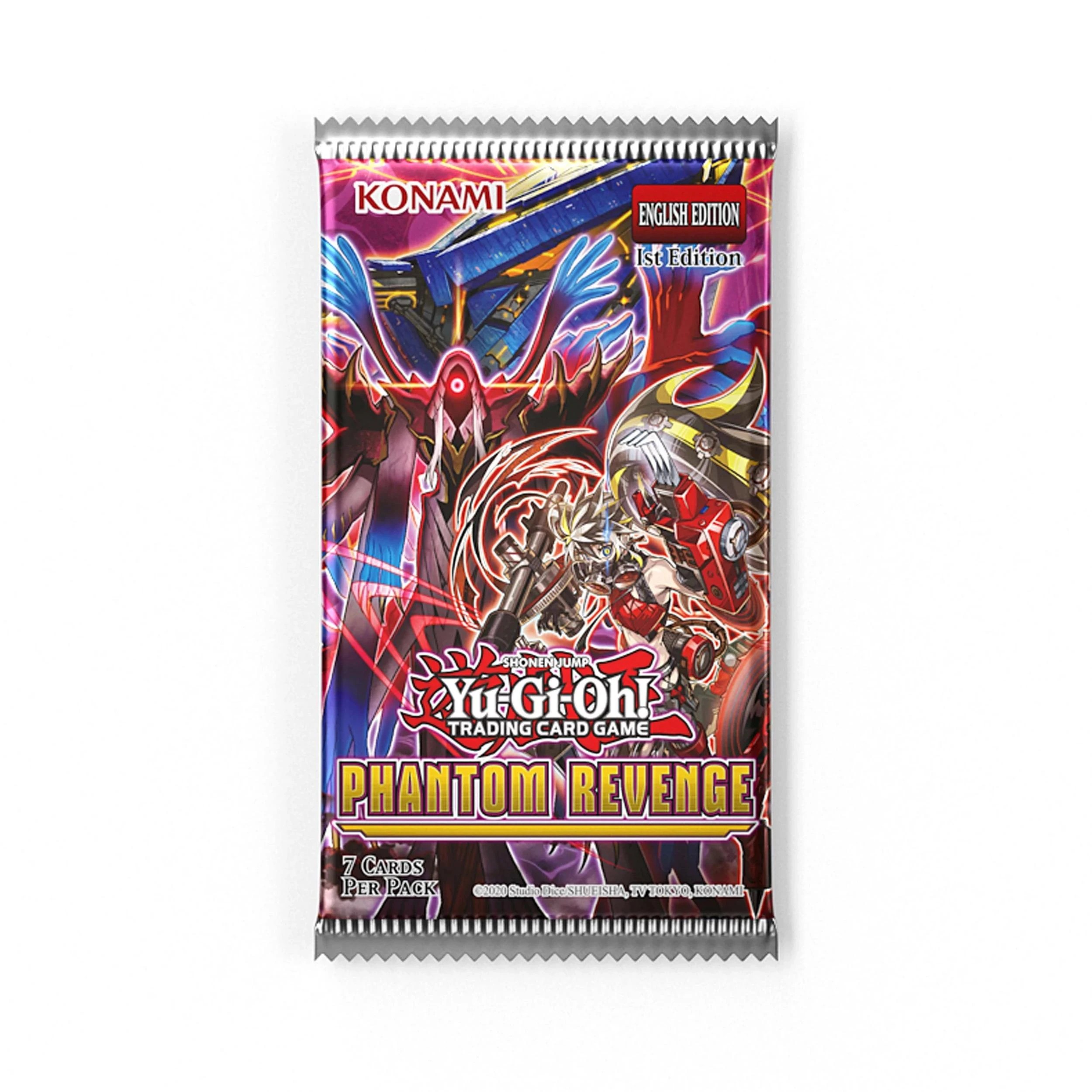 5 Yu-Gi-Oh! TCG Phantom Revenge 7 x Card Blister - Assorted - Multi, 5 of 5