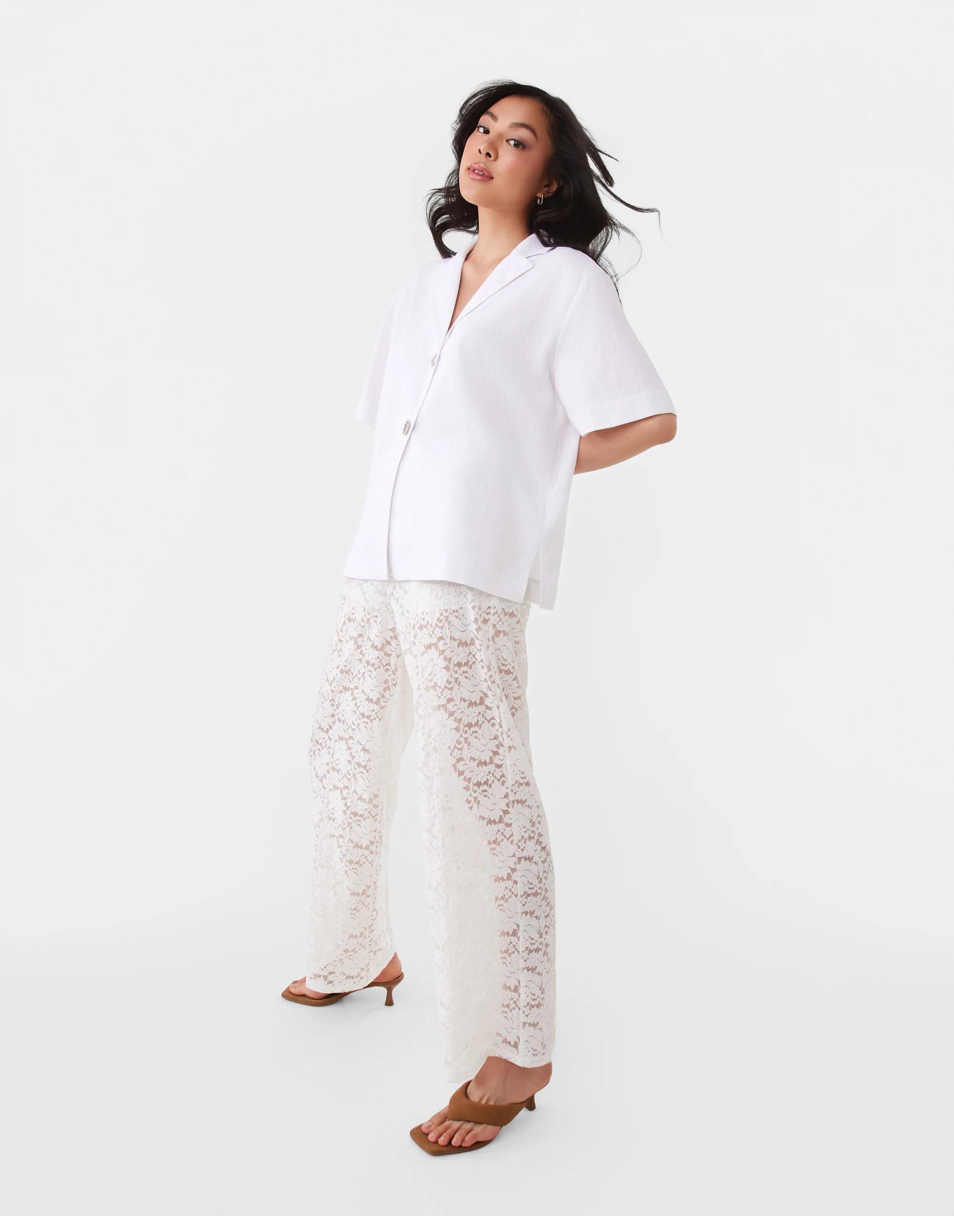 5 Lace Pants Cld White, 5 of 10