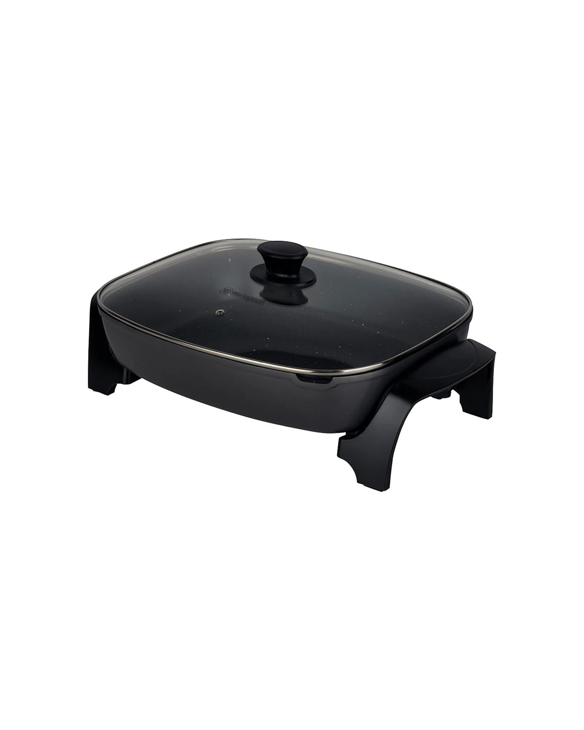 7 Westinghouse 2400w Non-stick Electric Skillet Fry Pan W/ Glass Lid Cookware Grey - Grey, 7 of 8