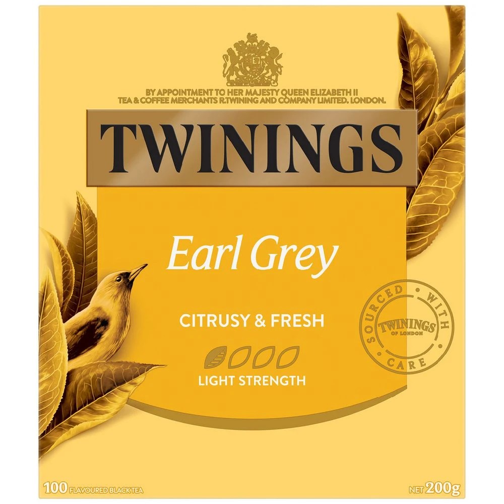 2 Twinings Earl Grey Tea Bags 100 Pack, 2 of 3