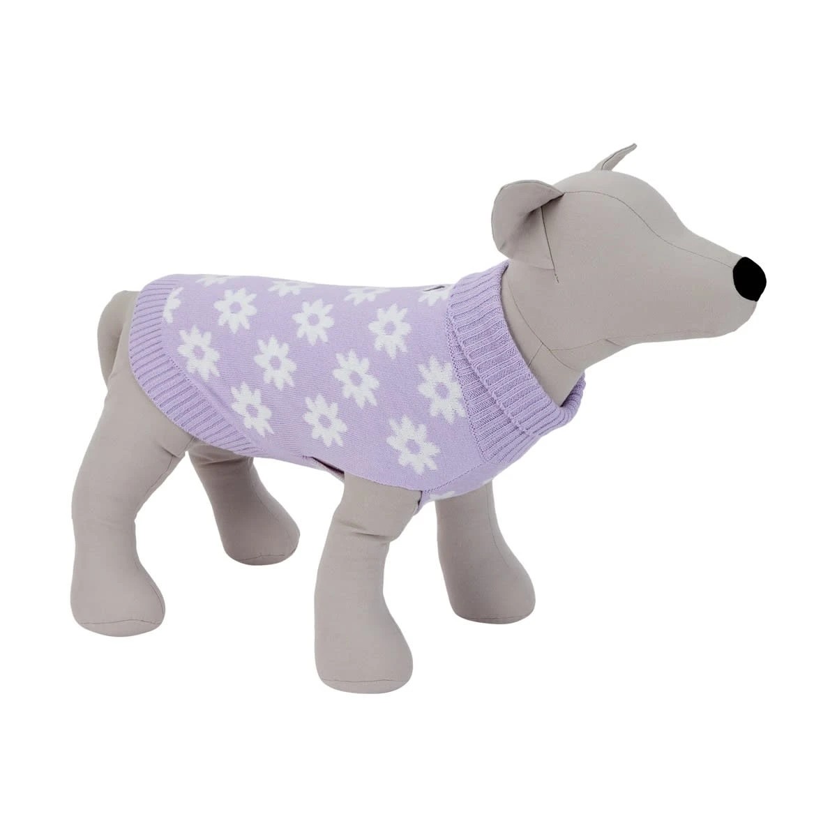 1 Pet Daisy Knit Jumper - Small, Purple, 1 of 10