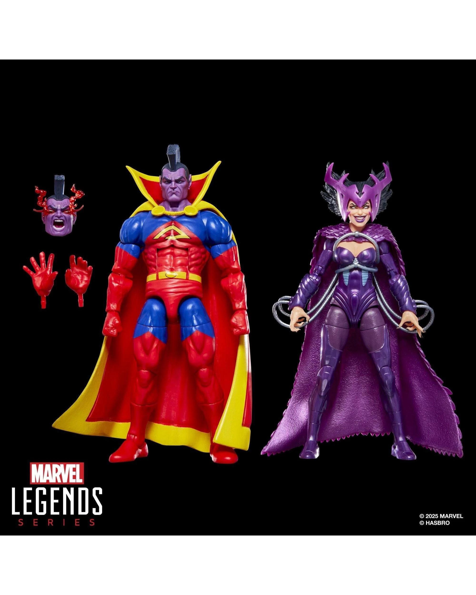 4 Hasbro Marvel Legends Series X-Men Deathbird and Marvel's Gladiator Action Figure 2 Pack, 4 of 10