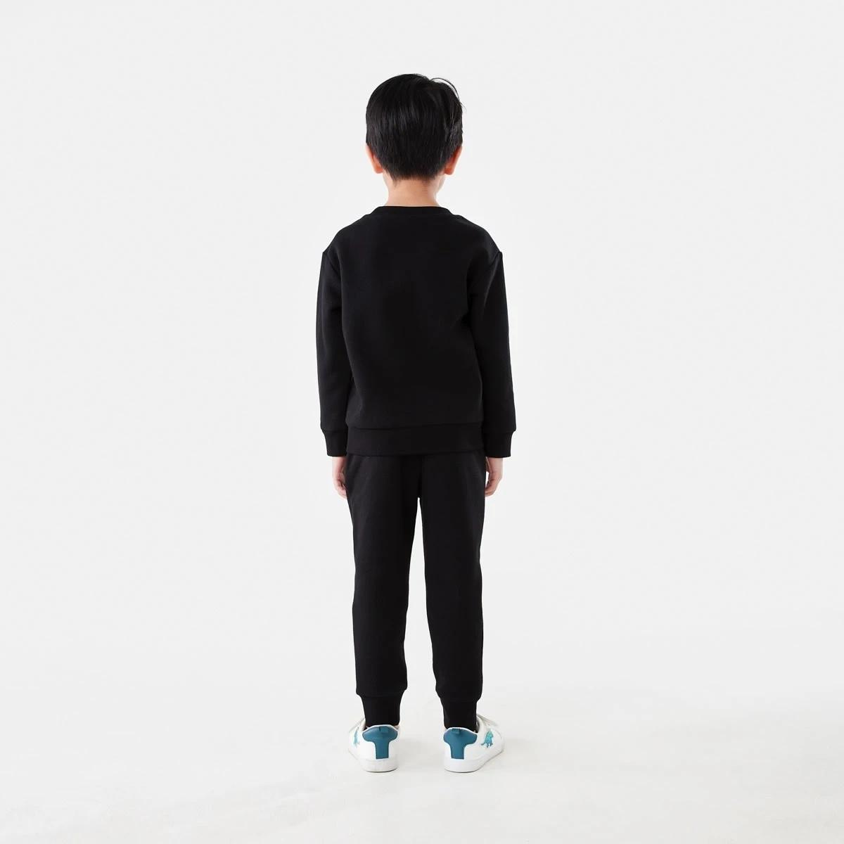 6 Print Crew Neck Sweatshirt Blk Monst, 6 of 8