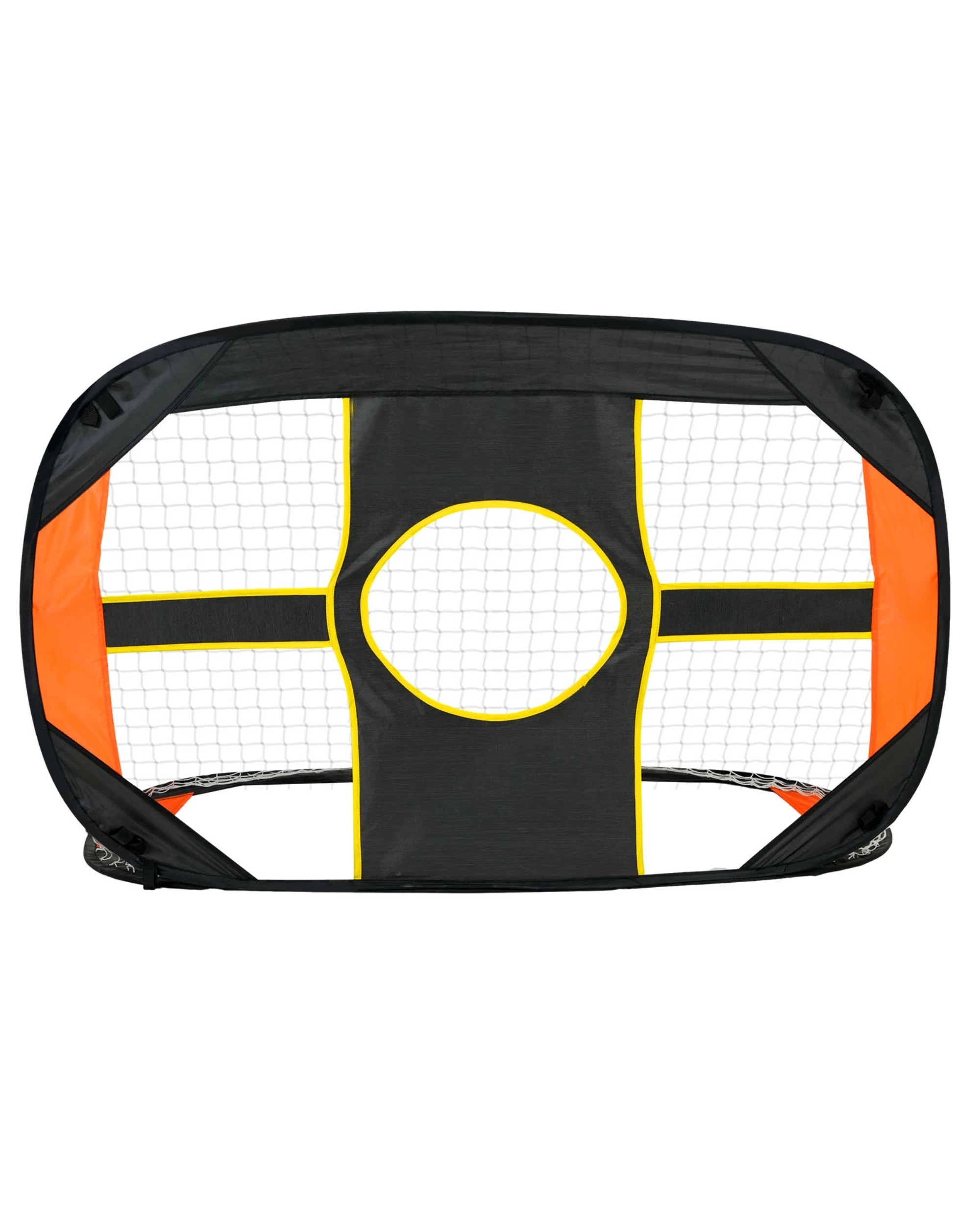 1 Advwin 2in1 Kids Soccer Goal with Carrying Bag - Black, 1 of 6