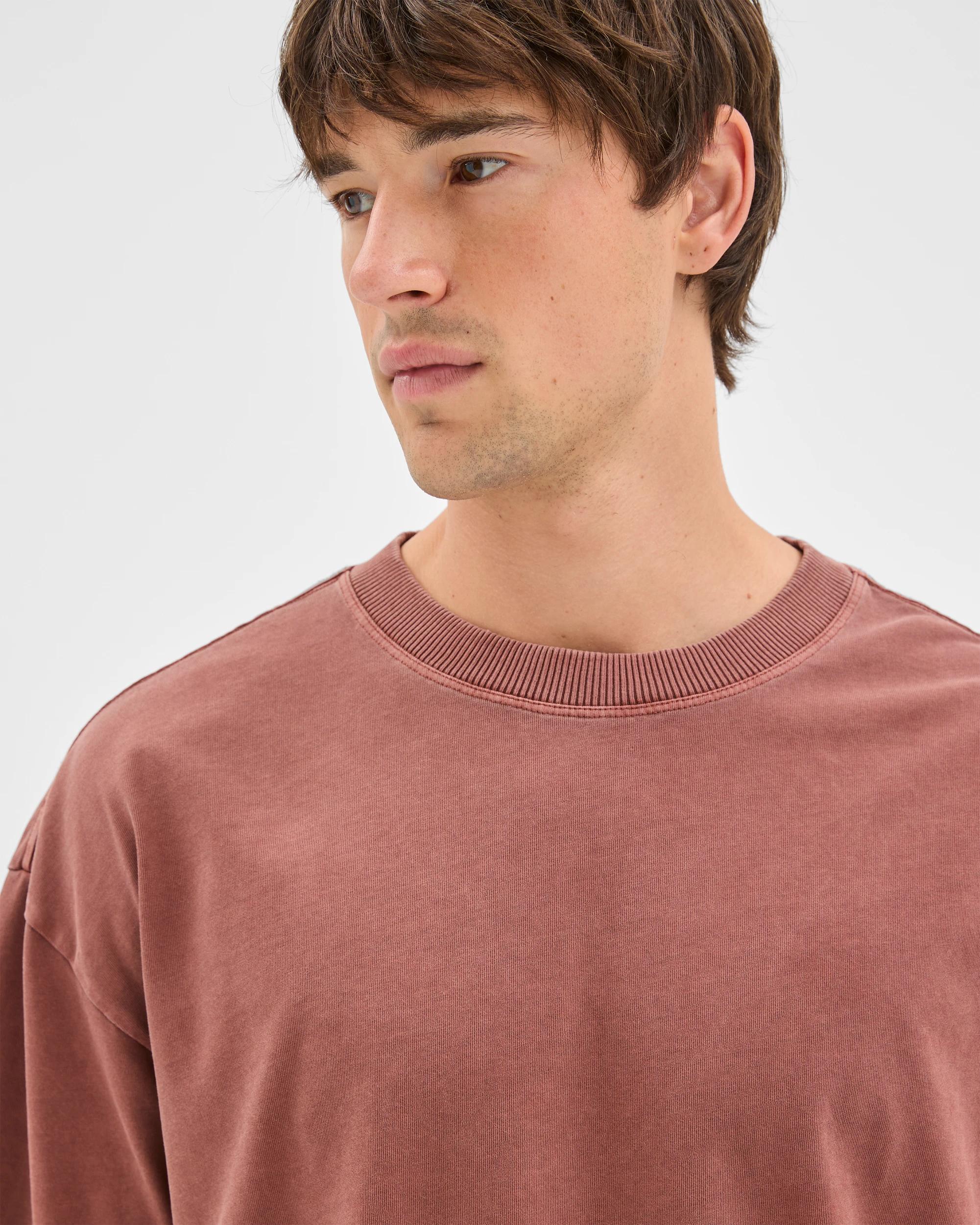 5 Commons Australian Cotton Boxy Heavyweight Core T-Shirt RUST, 5 of 6