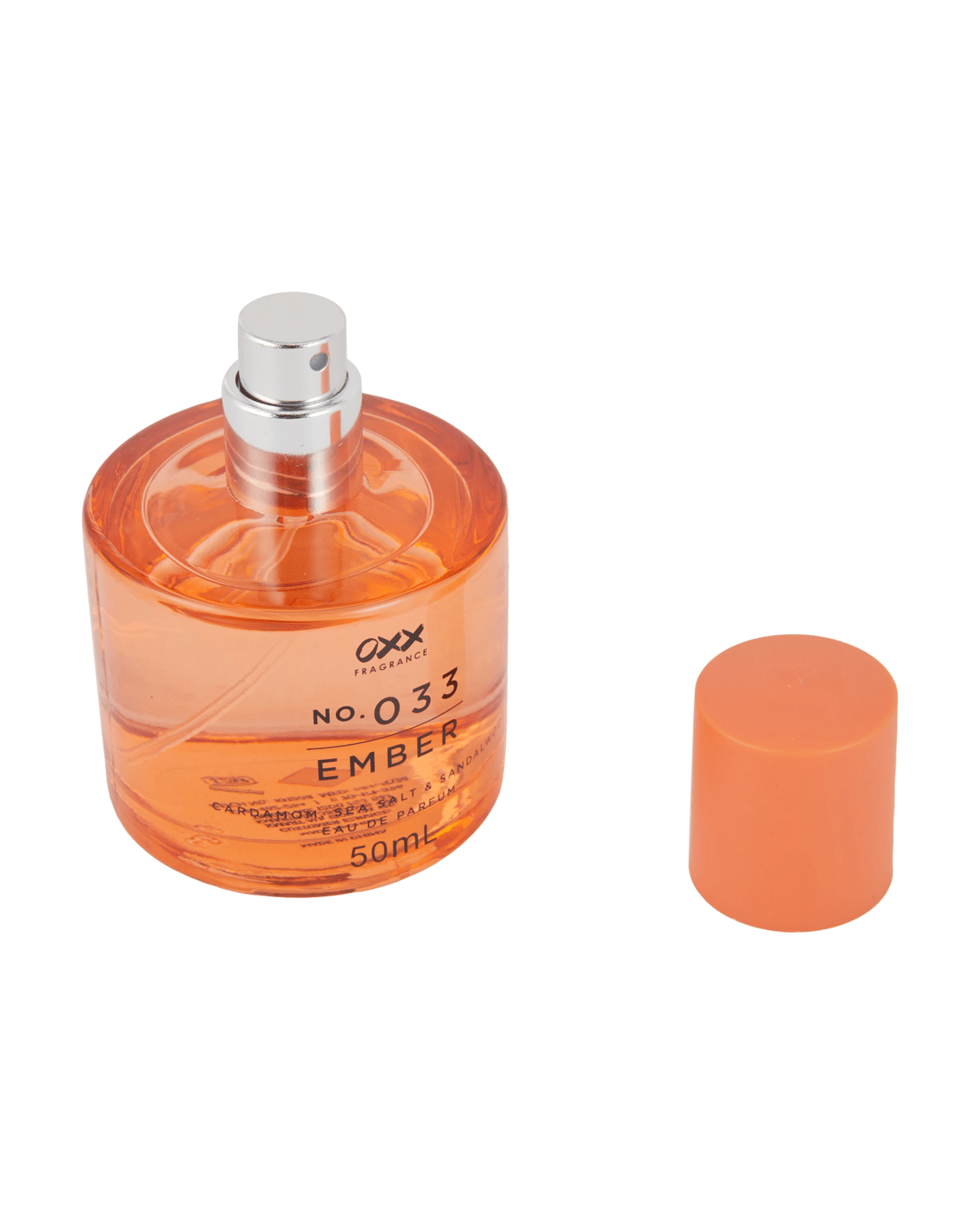 3 OXX Fragrance No. 033 Ember Eau De Parfum - Cardamom, Sea Salt and Sandalwood, 3 of 7