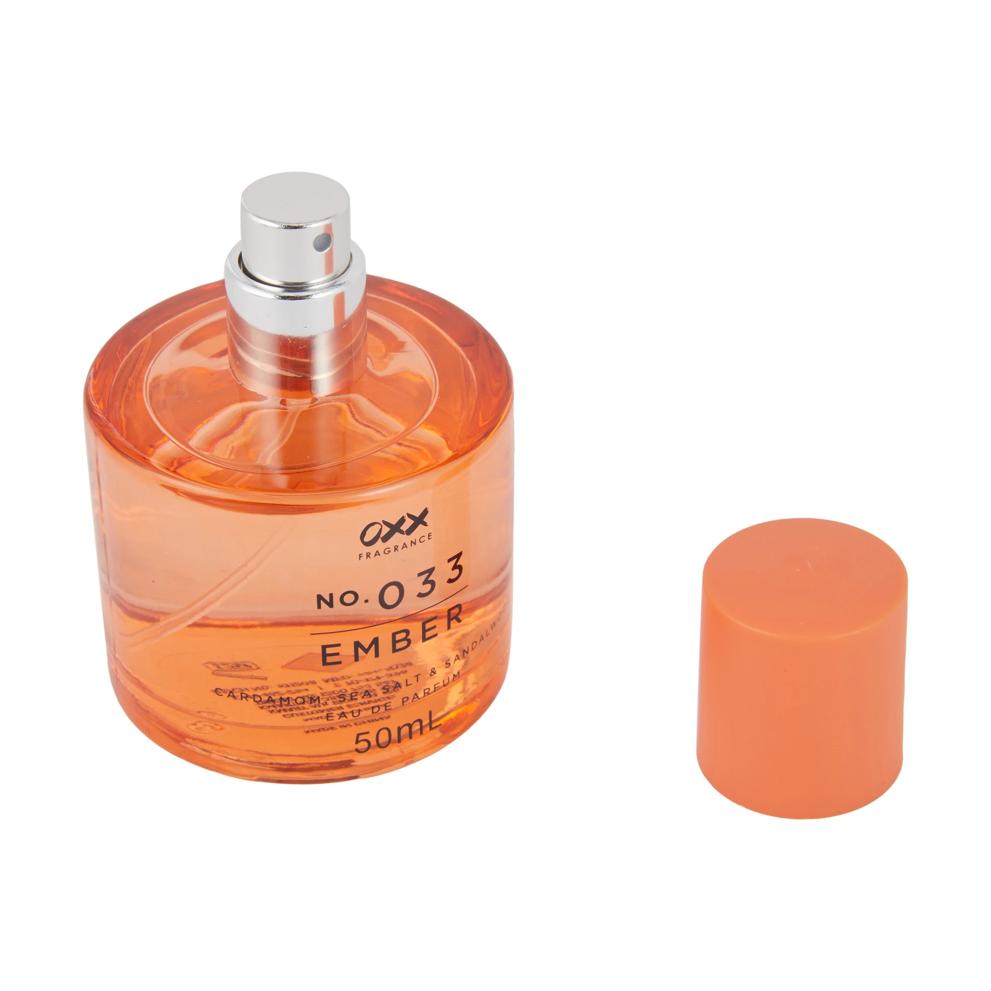 3 OXX Fragrance No. 033 Ember Eau De Parfum - Cardamom, Sea Salt and Sandalwood, 3 of 7
