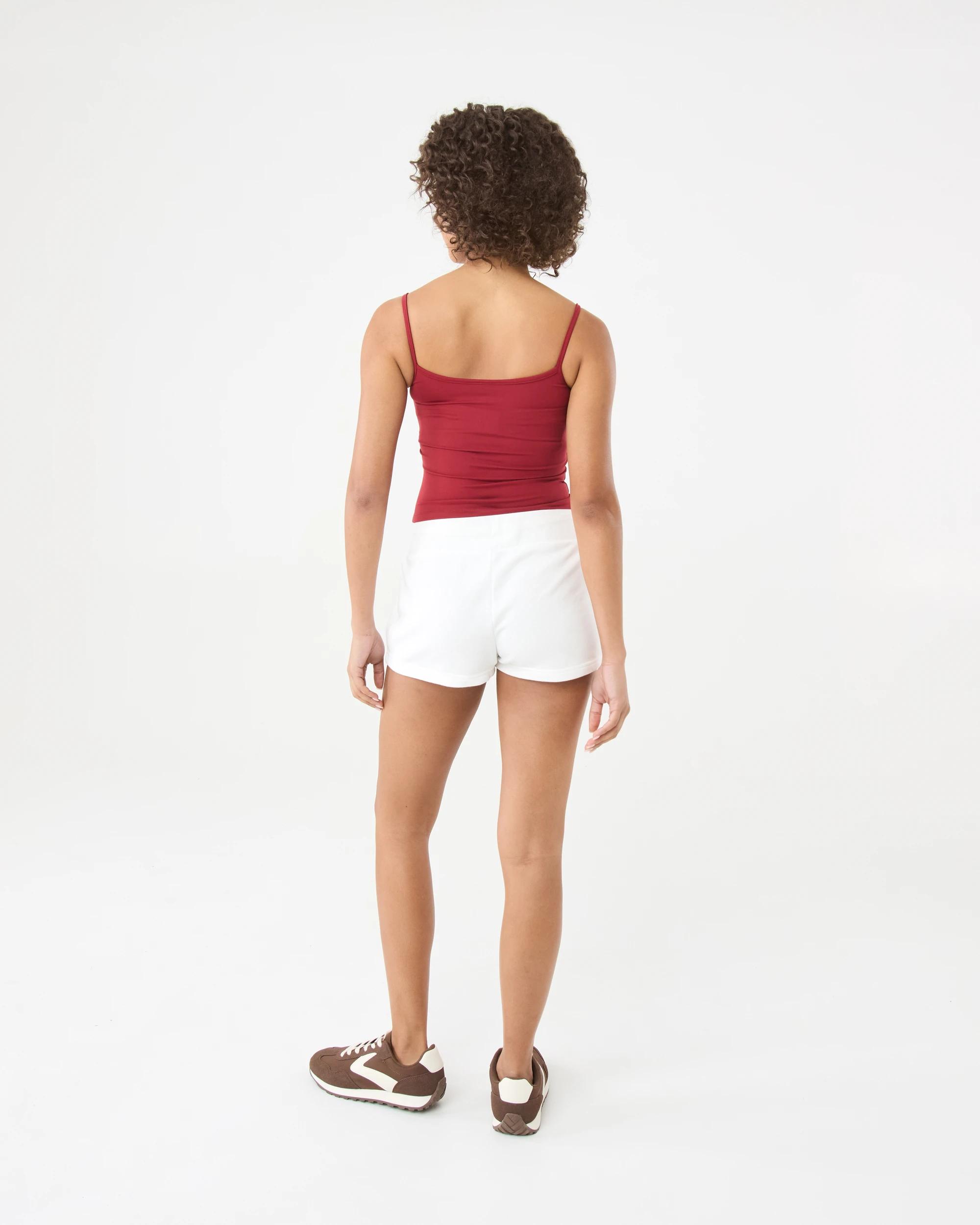 4 Sweat Mini Shorts Snw White, 4 of 7