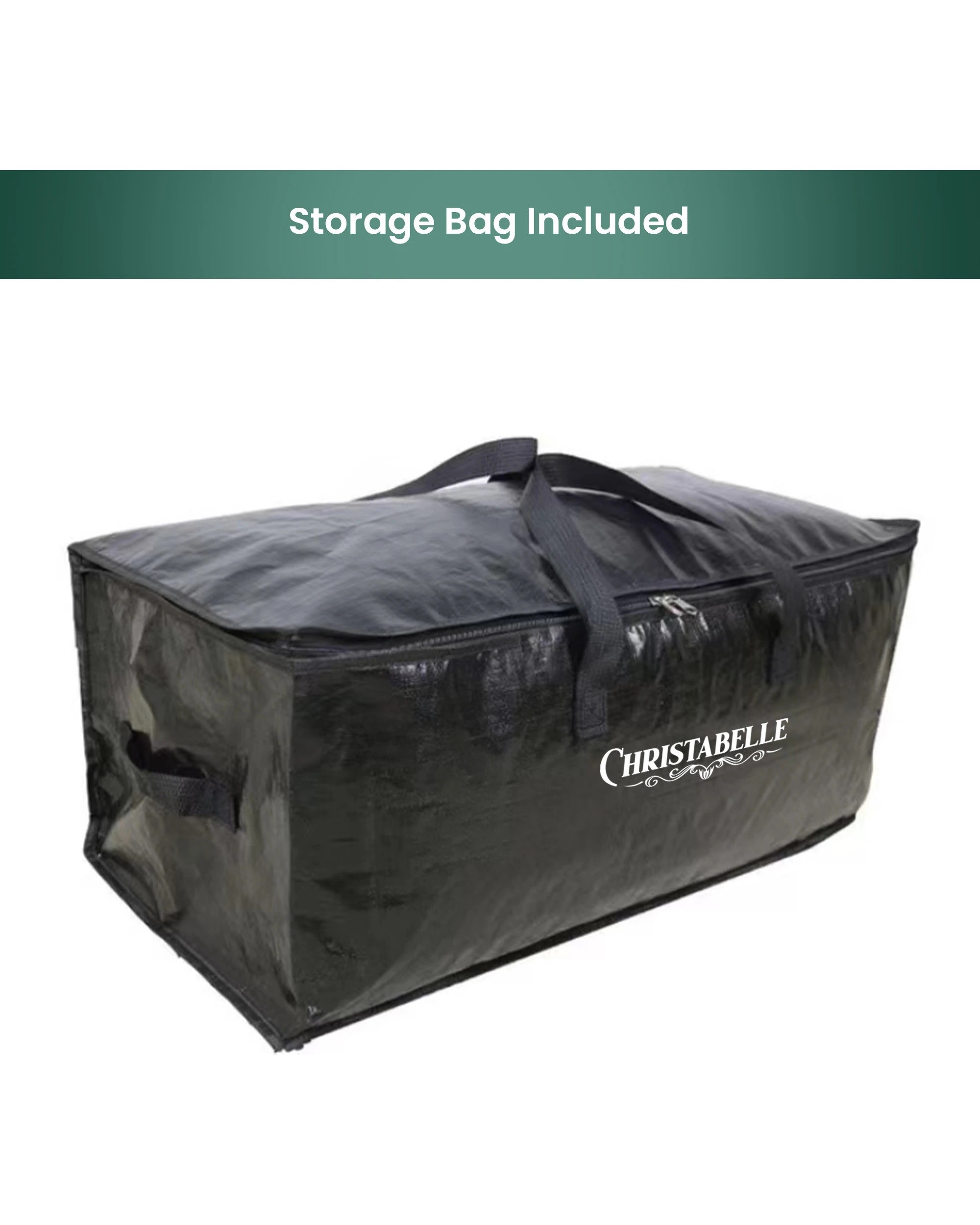 10 Christabelle 1.2m Prelit Everglow Fir Christmas Tree With 150 Led Lights, 10 of 10