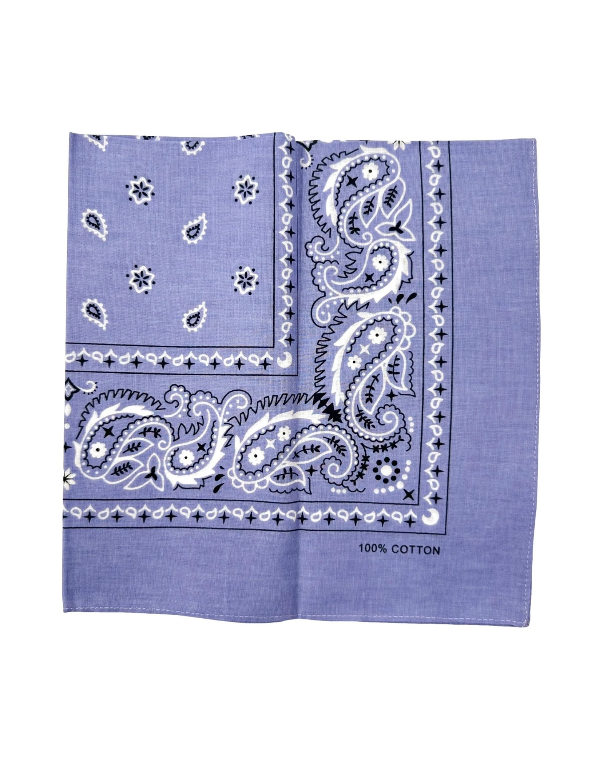 3 BR Costumes 20-Pack Paisley Cotton Bandanas for Head Wraps and Masks, 3 of 3