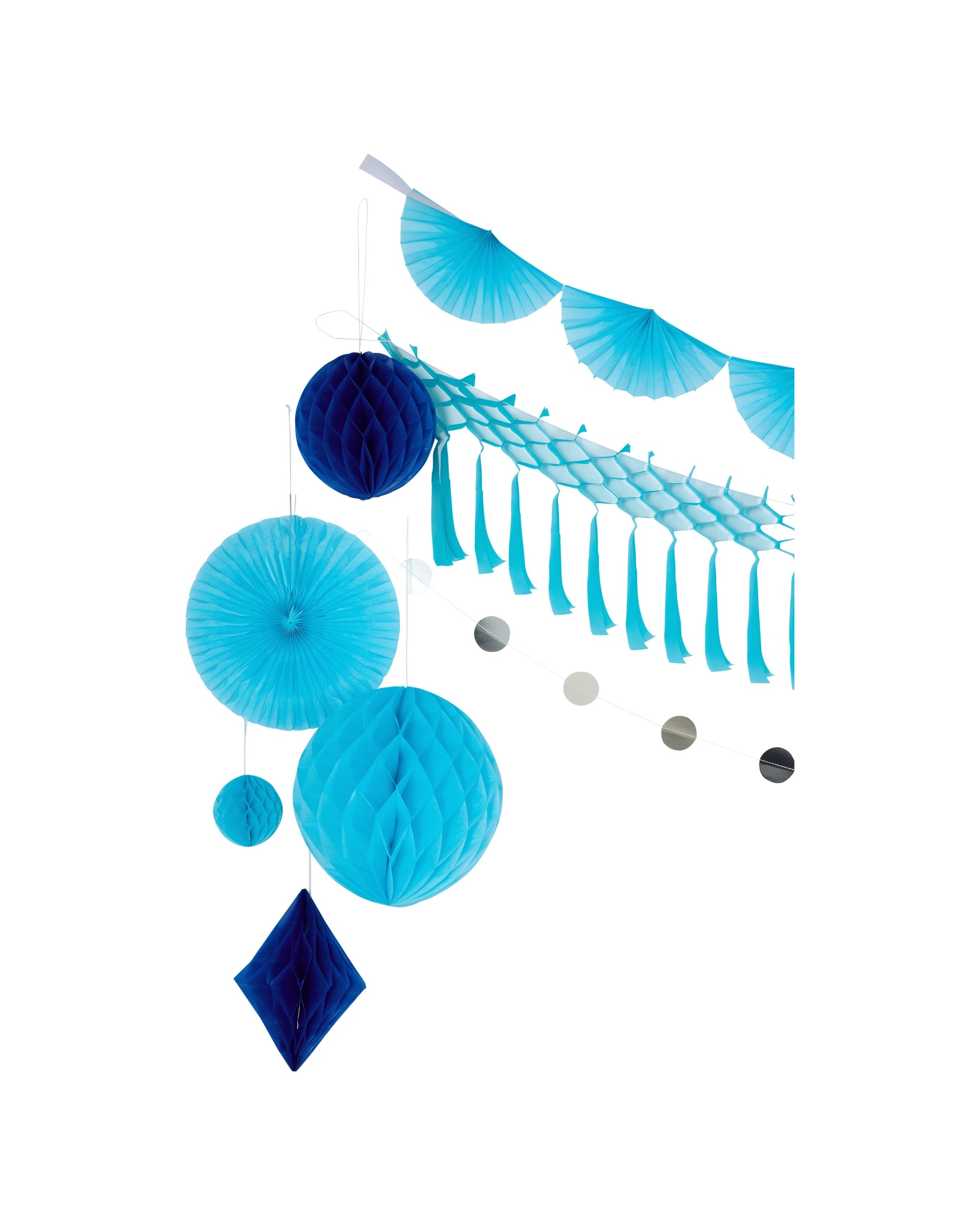 3 12 Piece Blue Decoration Pack, 3 of 8