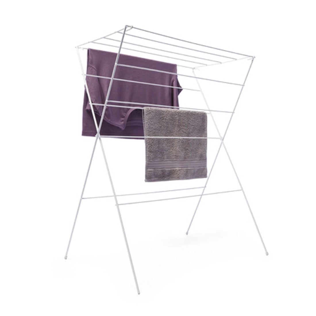 2 12-Rail Clothes Airer, 2 of 4