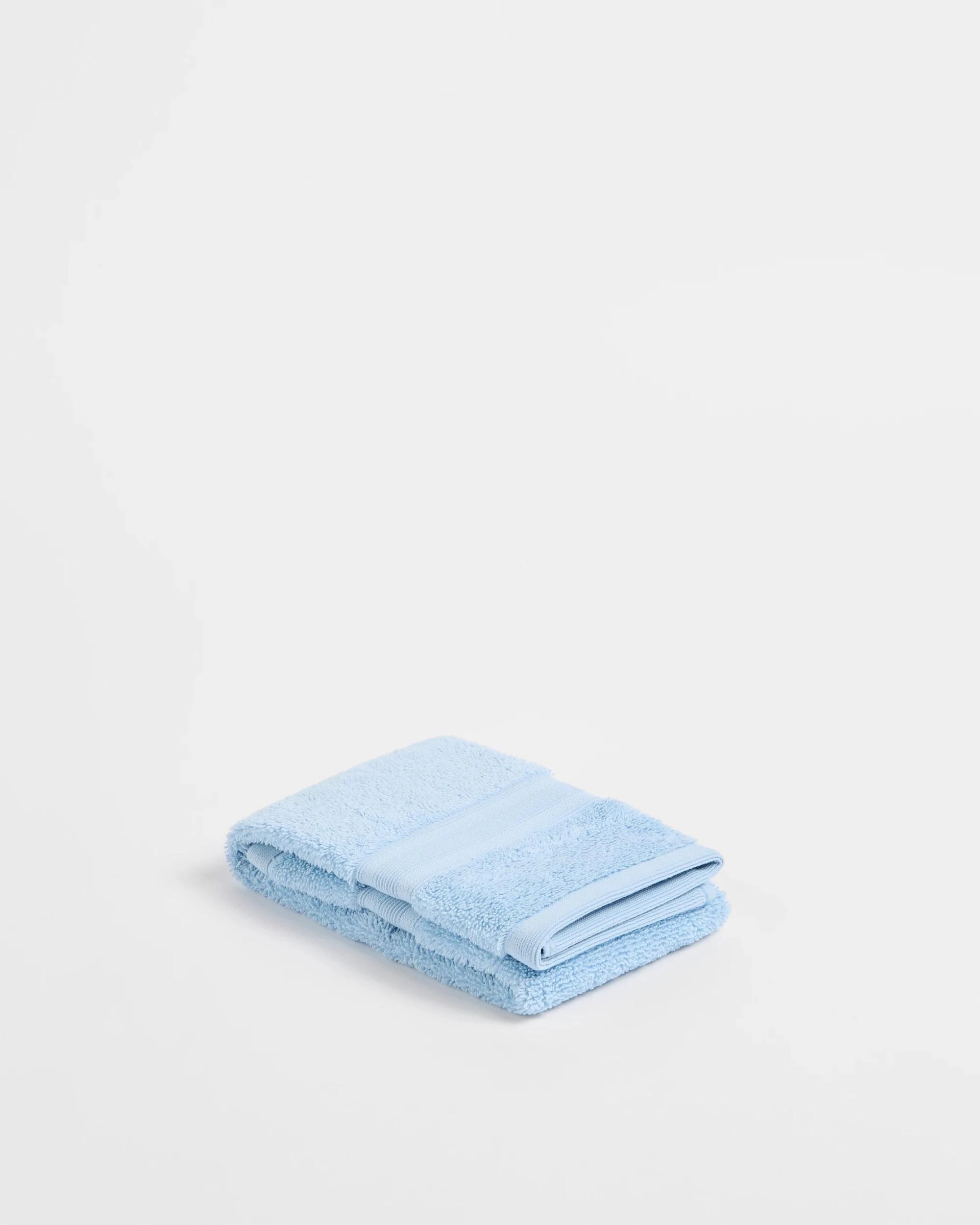 1 Grandeur Australian Cotton Hand Towel - Blue, 1 of 2