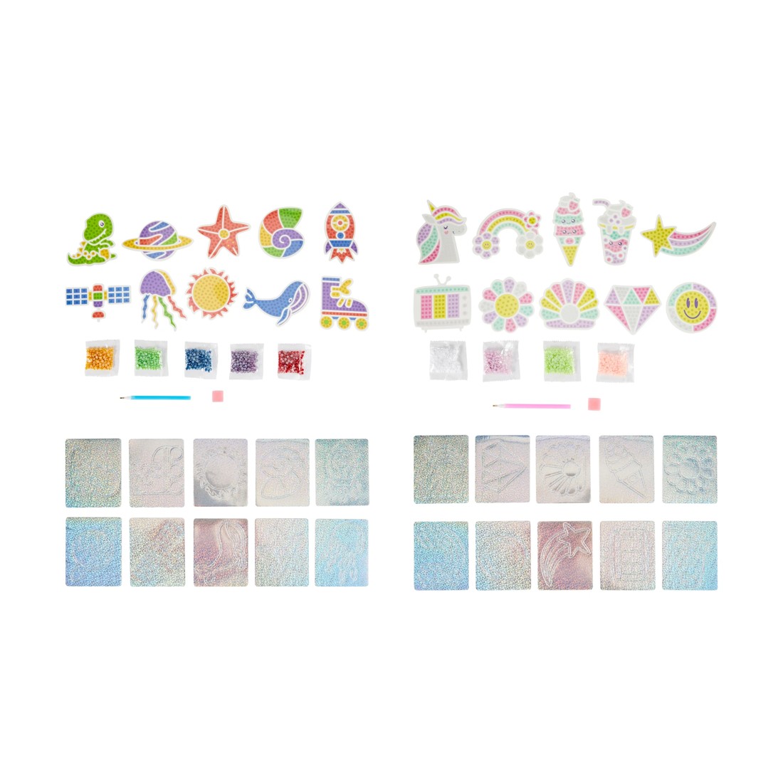 2 38 Piece Make Your Own Gem Art Stickers - Assorted, 2 of 3