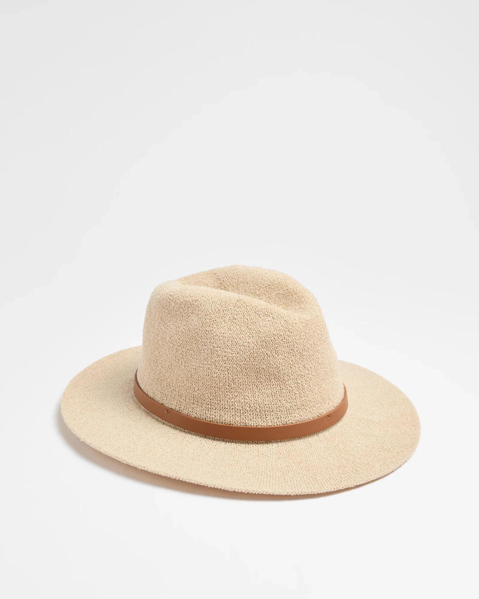1 Target Knitted Fedora Hat NEUTRAL, 1 of 2