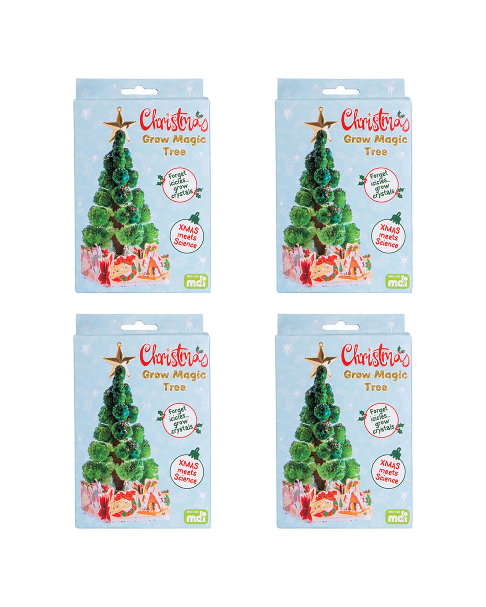 1 MDI 4PK Grow Magic Christmas Tree Experiment Kid's Toy Kit - Multi, 1 of 4