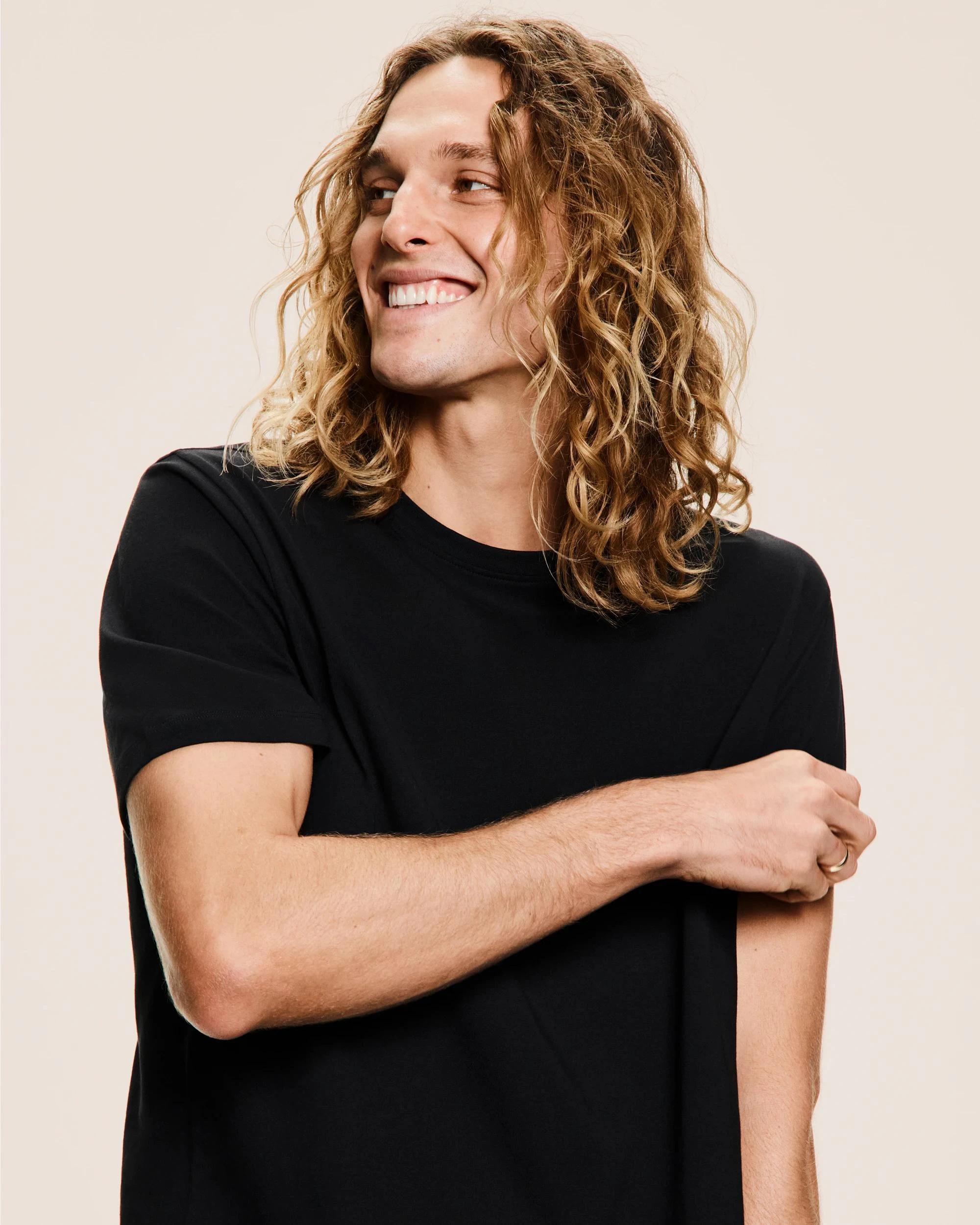 7 Target Australian Cotton T-Shirt BLACK, 7 of 7