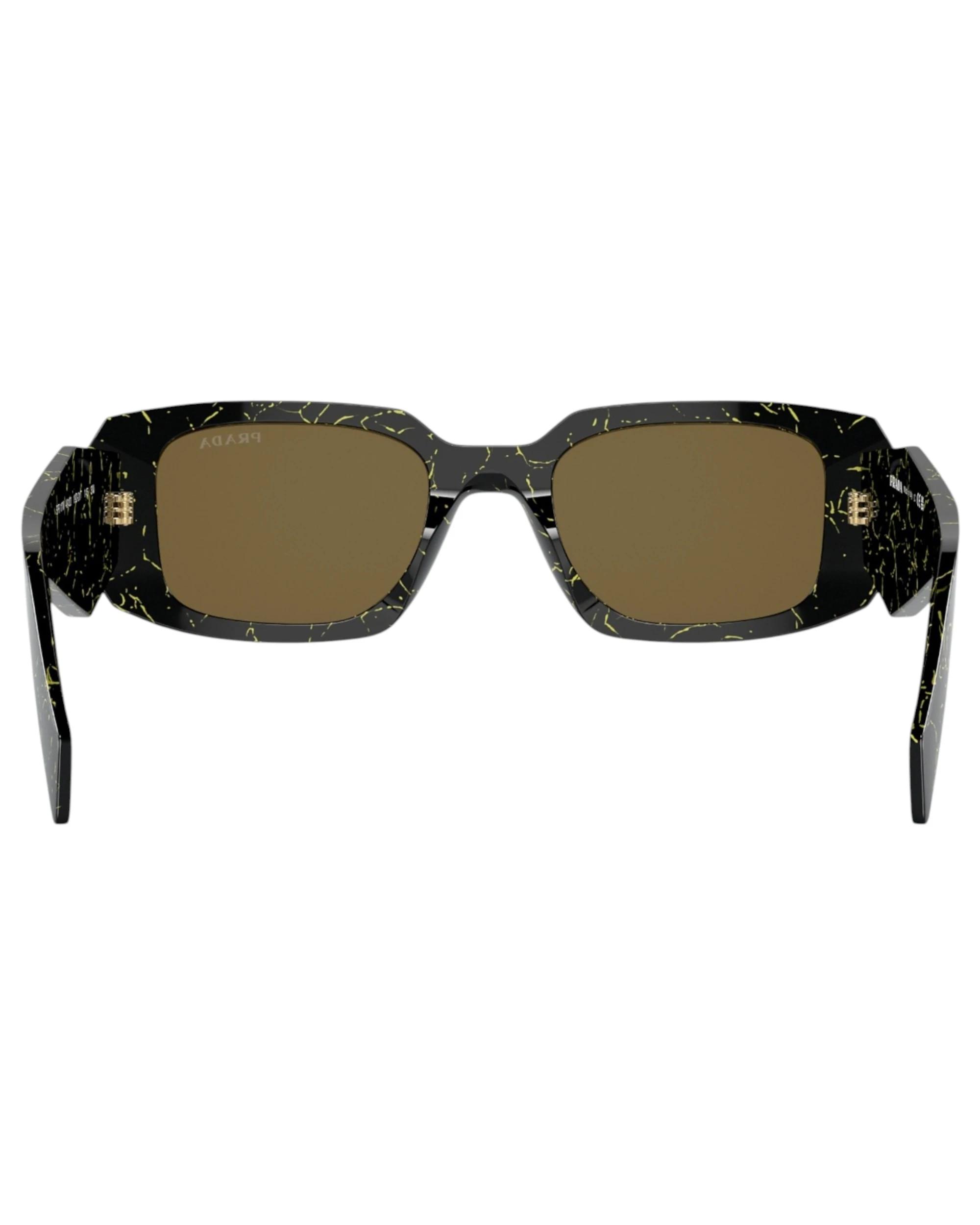 4 Prada Womens Sunglasses Pr 17Ws Sunnies BLACK/YELLOW MARBLE, 4 of 5
