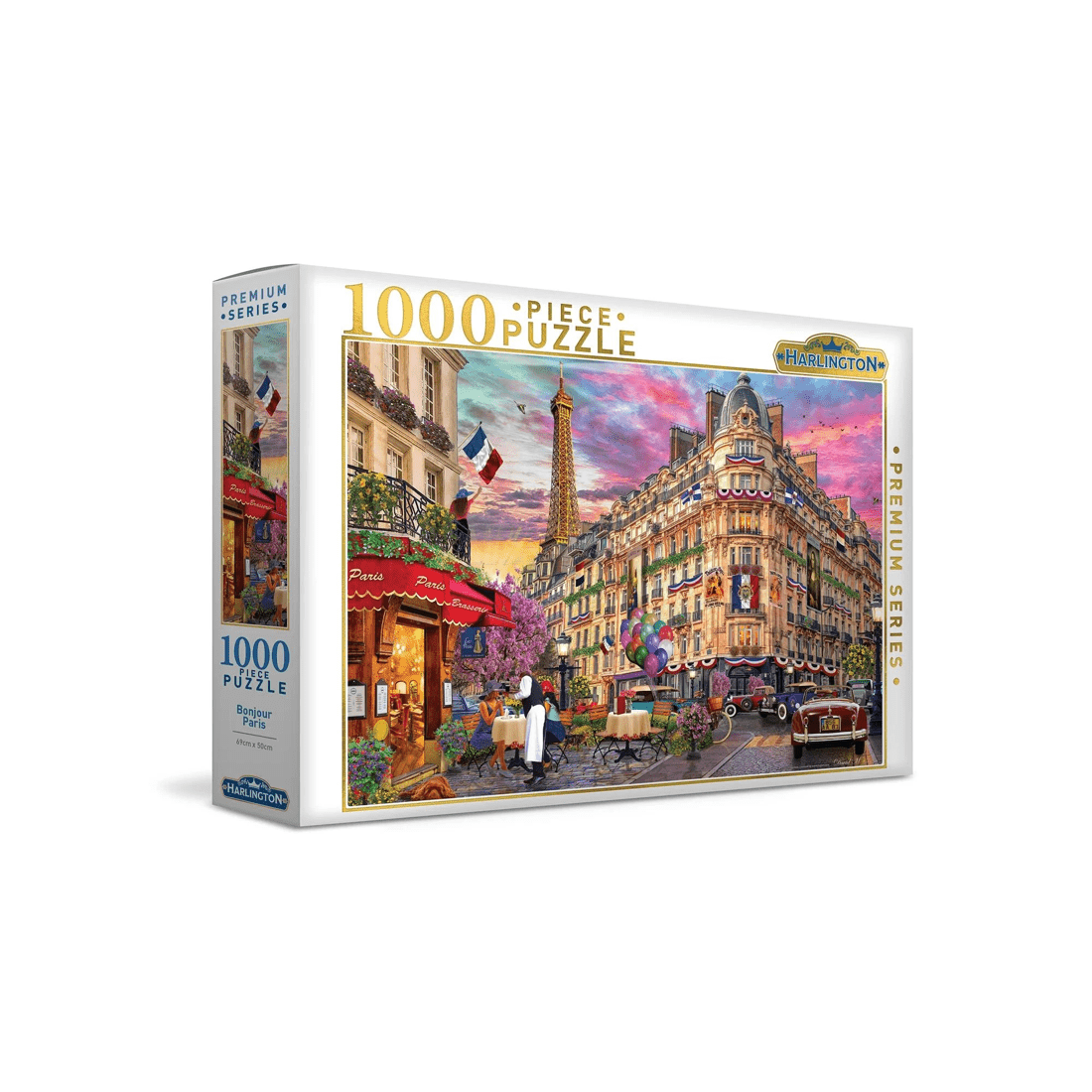 5 Harlington 1000 Piece Jigsaw Puzzle - Castles & Cottages - Assorted* - Multi, 5 of 10